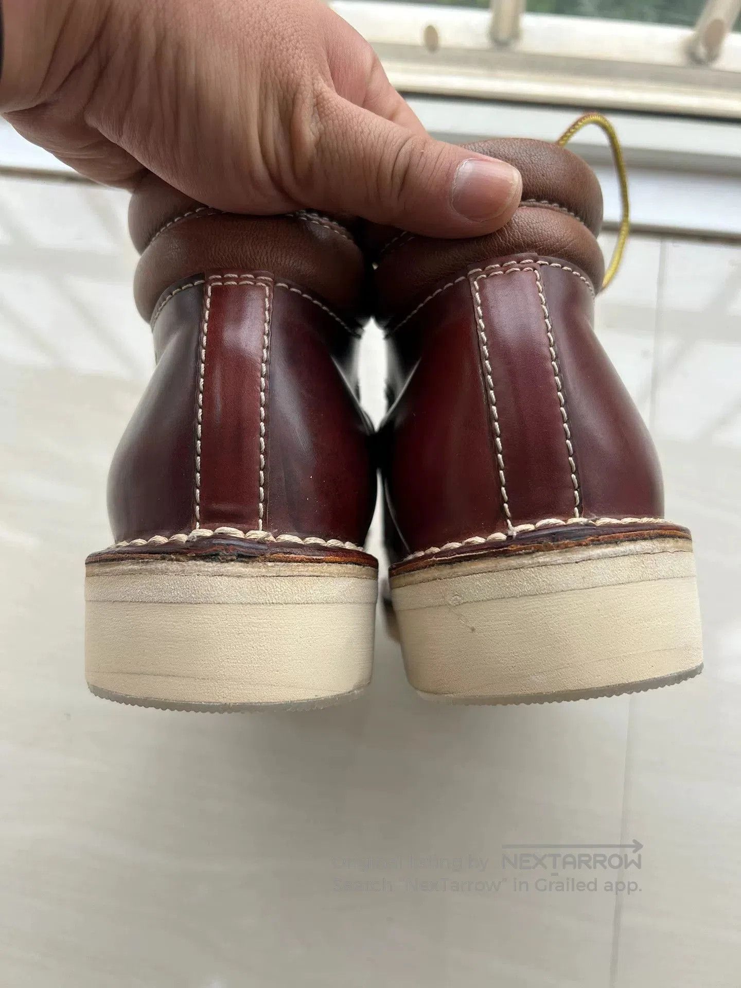 The Flat Head flat head hourse hide shoes size 24. Size US 6 / EU 39 - 7 Thumbnail
