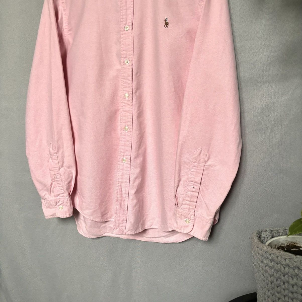 Polo Ralph Lauren Polo Ralph Lauren shirt button up pink large cotton Size US L / EU 52-54 / 3 - 3 Thumbnail