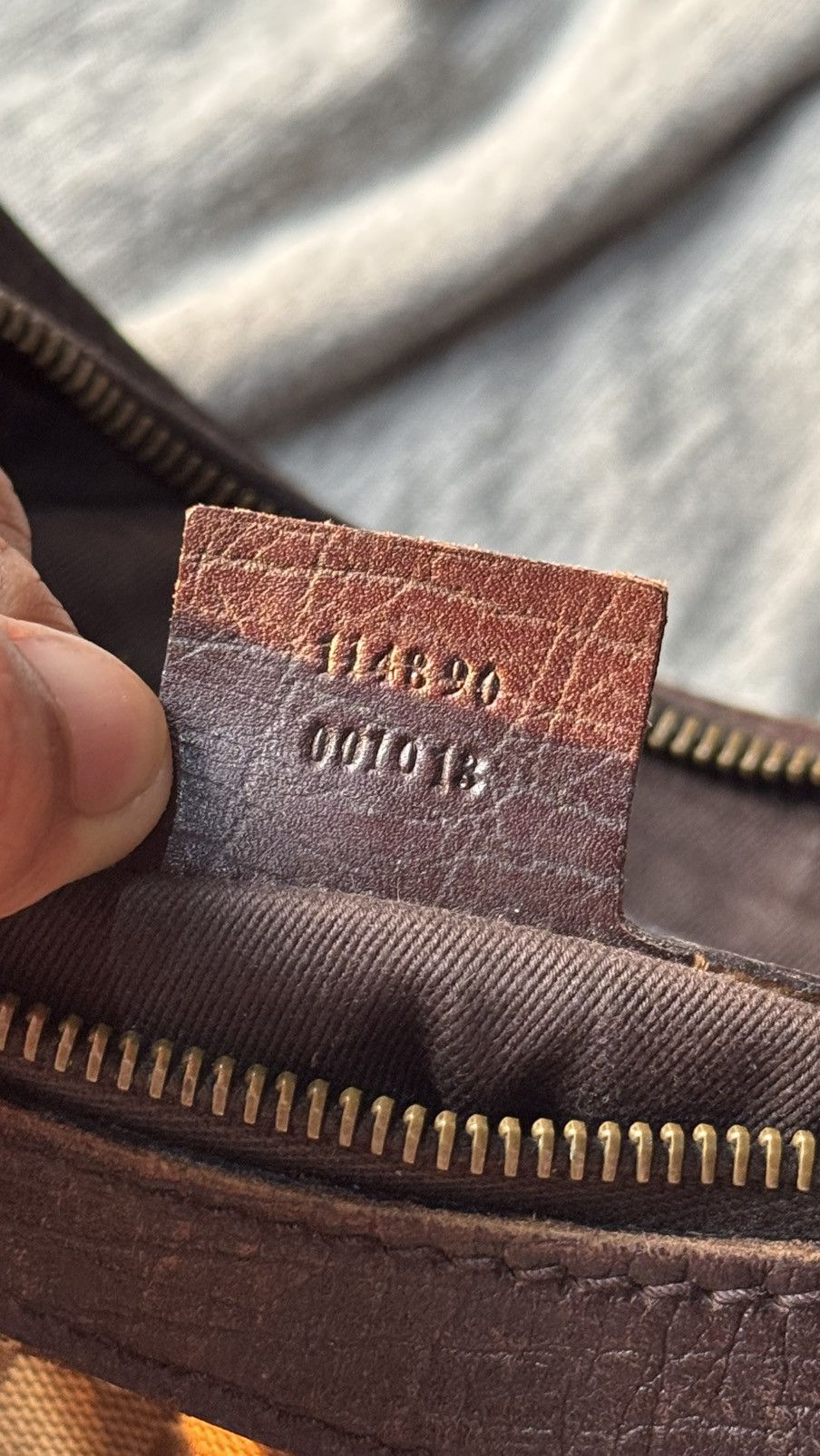 Gucci Gucci 2000s Large Horsebit Shoulder Bag GG Monogram Canvas Size ONE SIZE - 16 Thumbnail