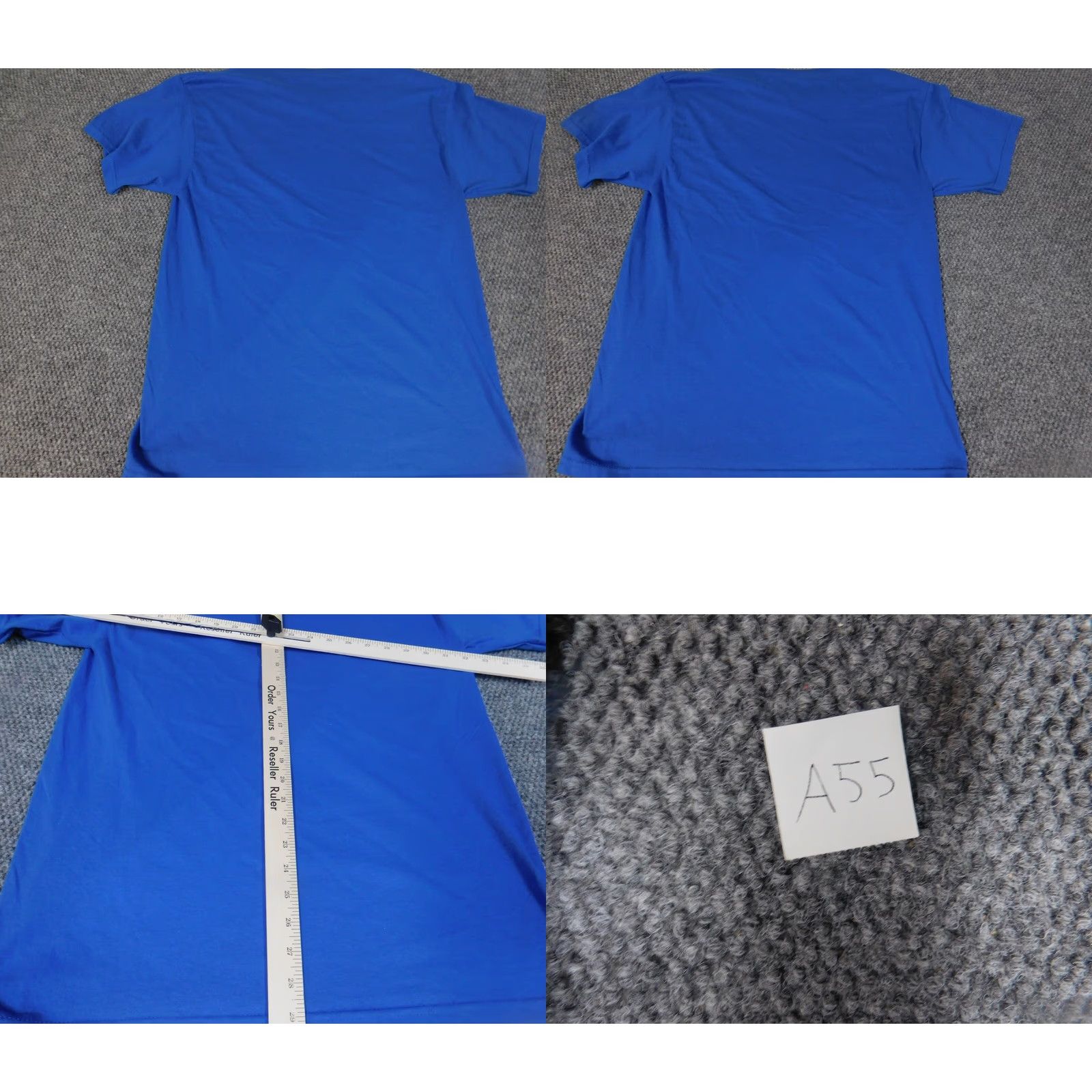 Ripple Junction Ripple Junction Anchorman Mens Shirt L Blue Graphic T-Shirt USA Logo Short Sleeve Crew Neck Cotton Spandex Size US L / EU 52-54 / 3 - 8 Thumbnail