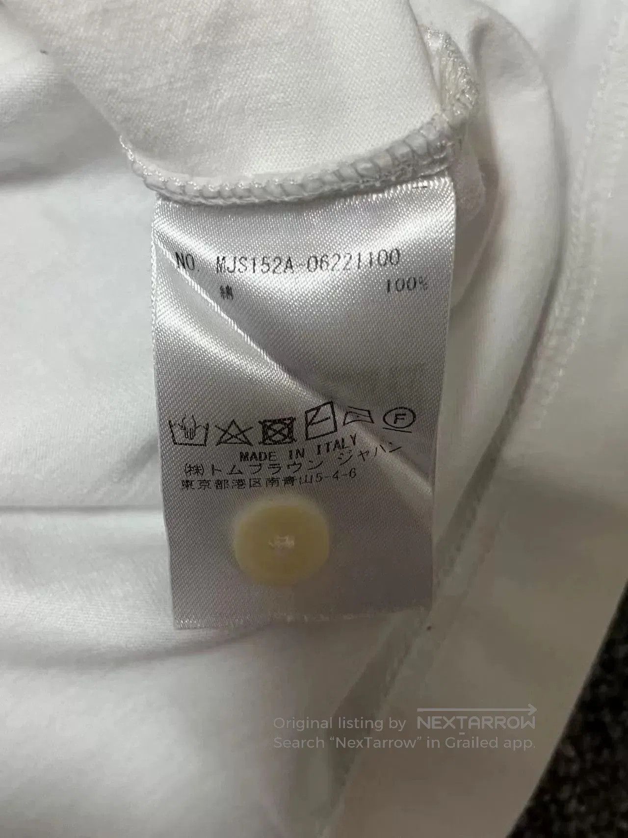 Thom Browne Thom Browne Short Sleeve Tee Shirt. Size US M / EU 48-50 / 2 - 7 Thumbnail