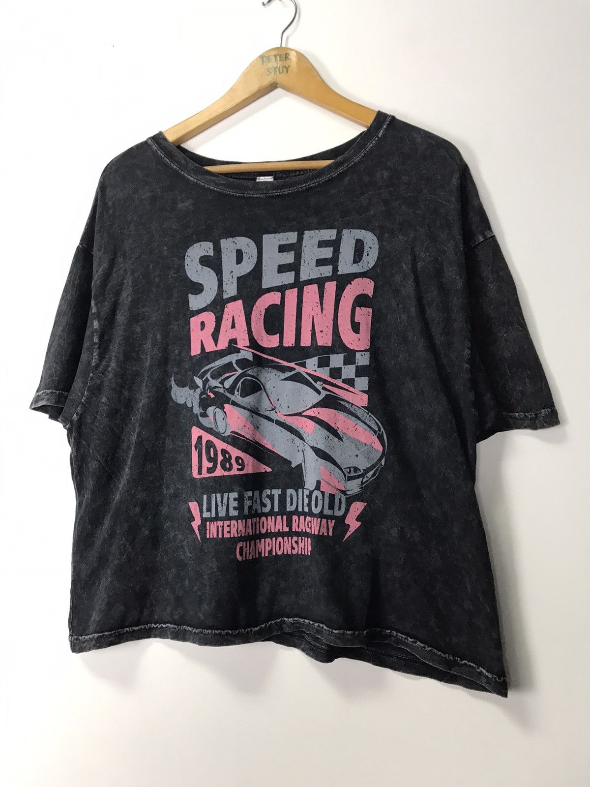 Vintage Vintage Speed Racing tee Size US M / EU 48-50 / 2 - 5 Thumbnail