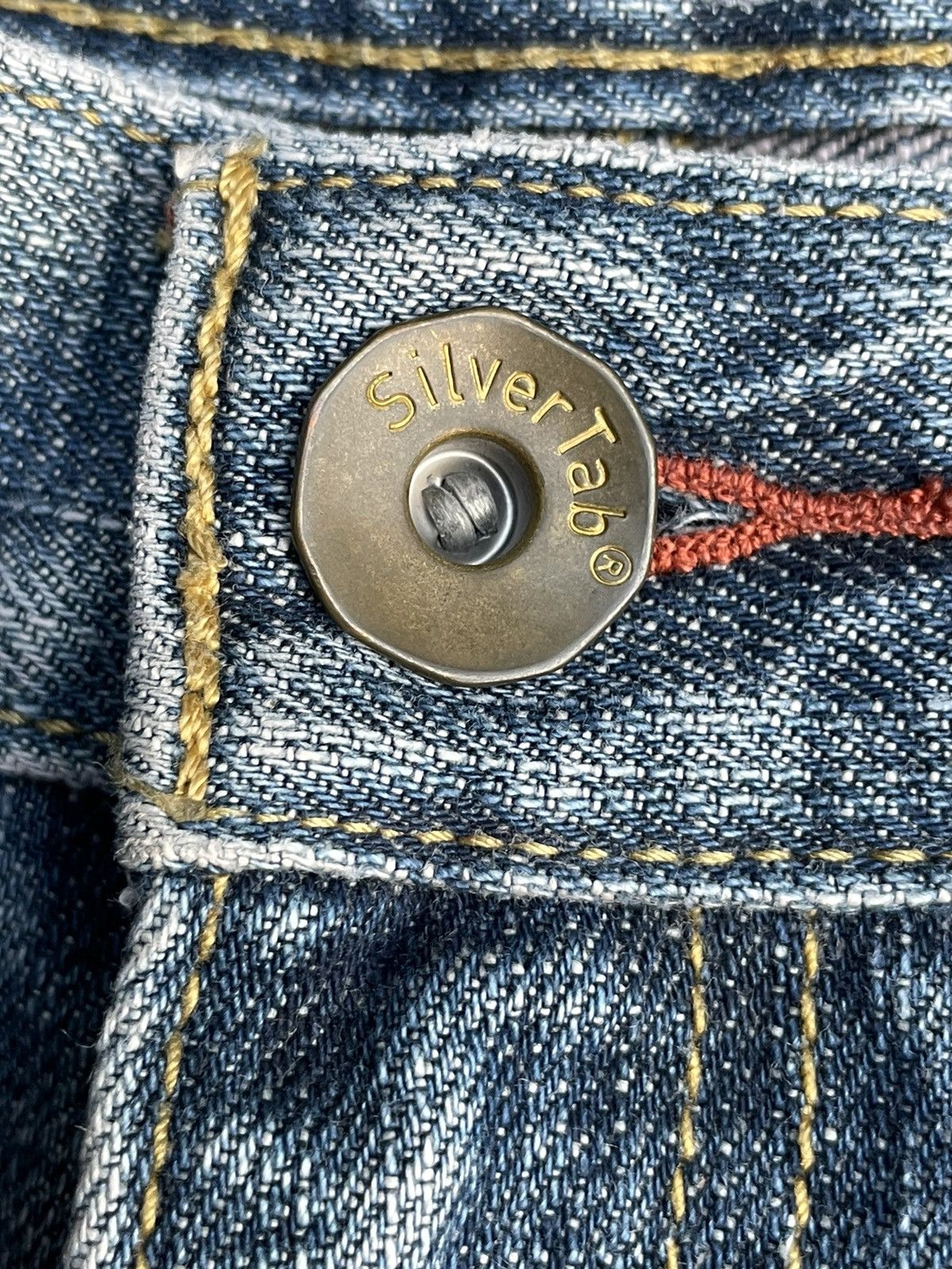 Levi's Vintage Levis Silver Tab Baggy Denim Size US 33 - 16 Thumbnail