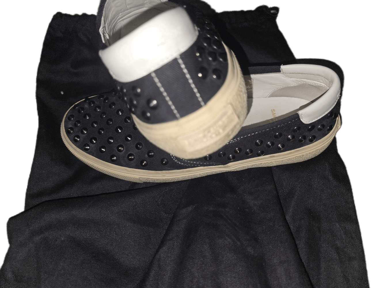 Saint Laurent Paris Saint Laurent Paris SS16 Studded Slip On's Size US 6.5 / EU 39-40 - 3 Thumbnail
