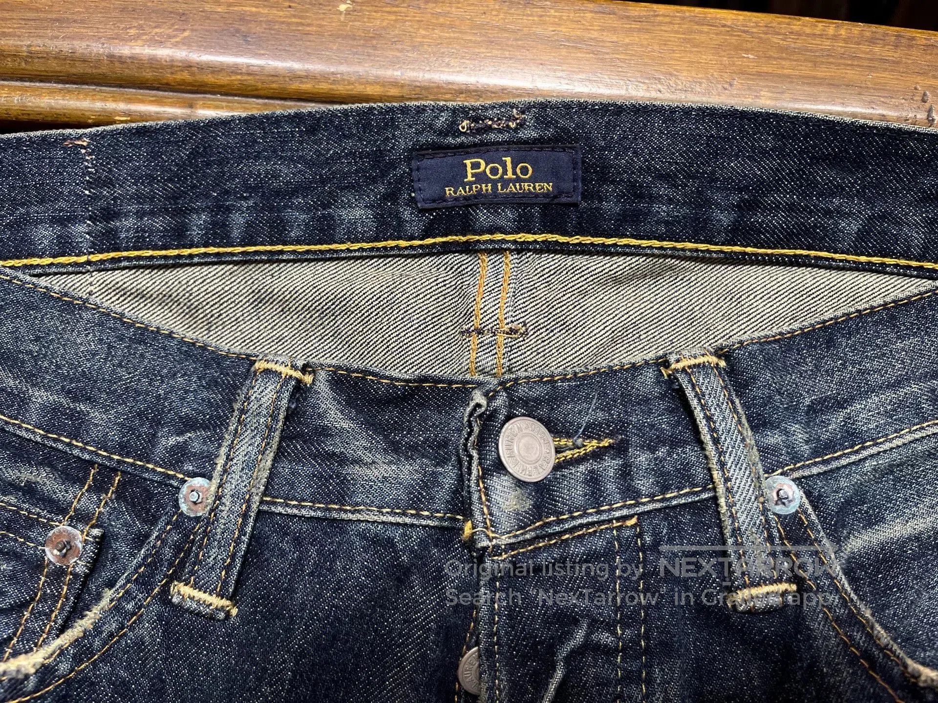 RRL Ralph Lauren rrl limited edition patchwork jeans. Size US 31 - 3 Thumbnail
