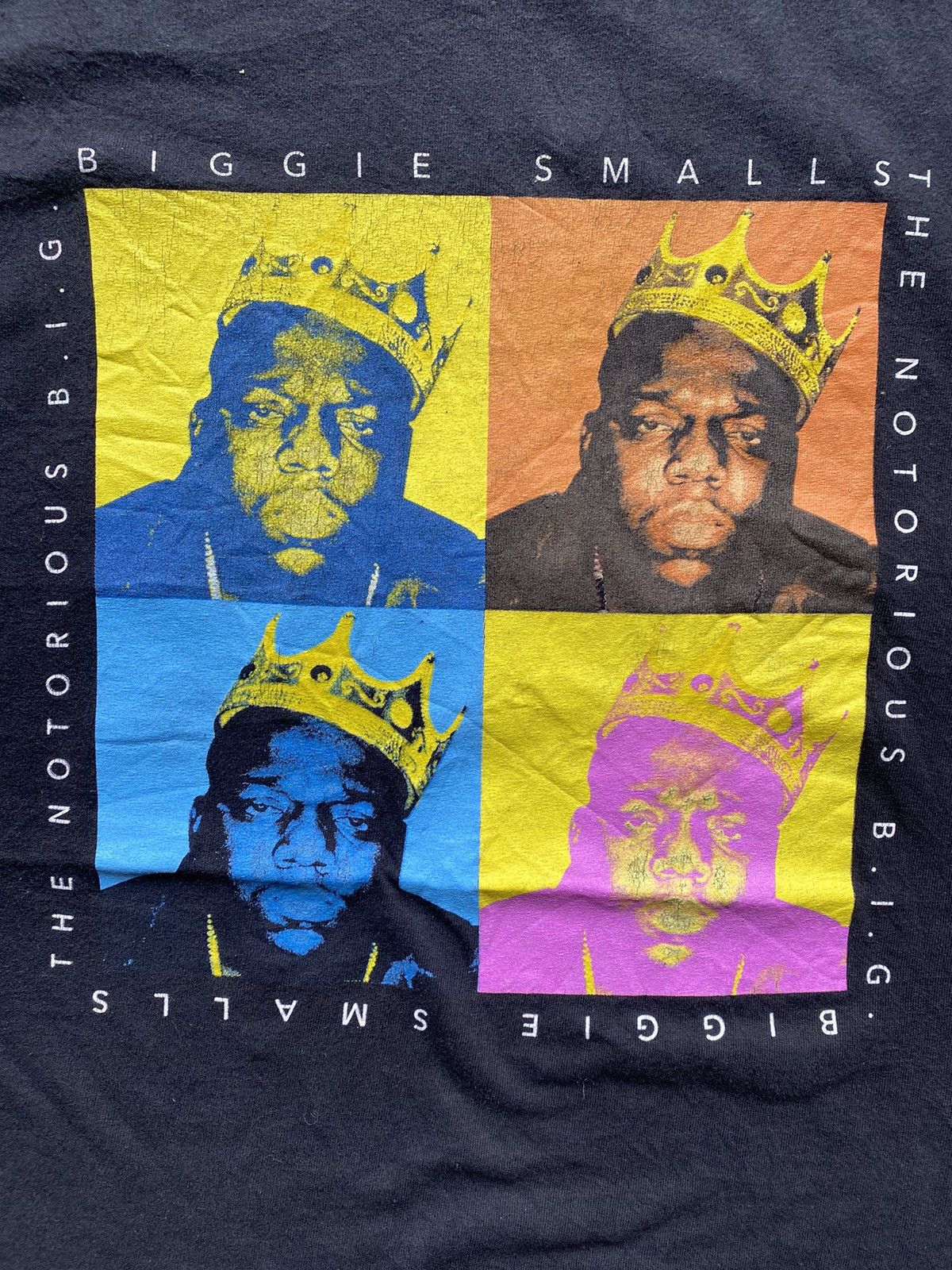 Rap Tees BIGGIM SMALLS THE NOTORIOUS Size US XXL / EU 58 / 5 - 2 Thumbnail