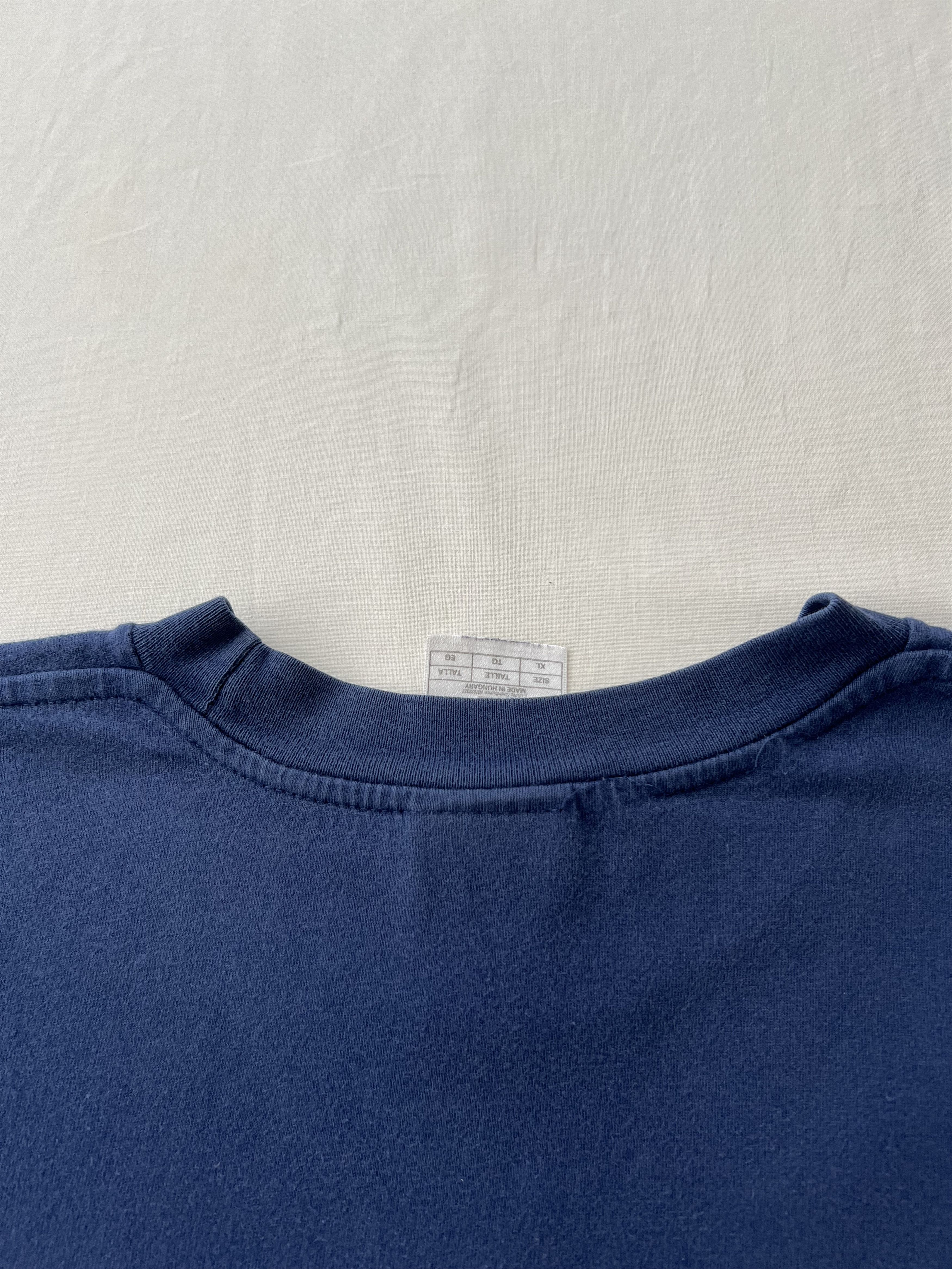 Nike Vintage 90s Nike Just Do It Navy T-shirt Size US XL / EU 56 / 4 - 11 Thumbnail