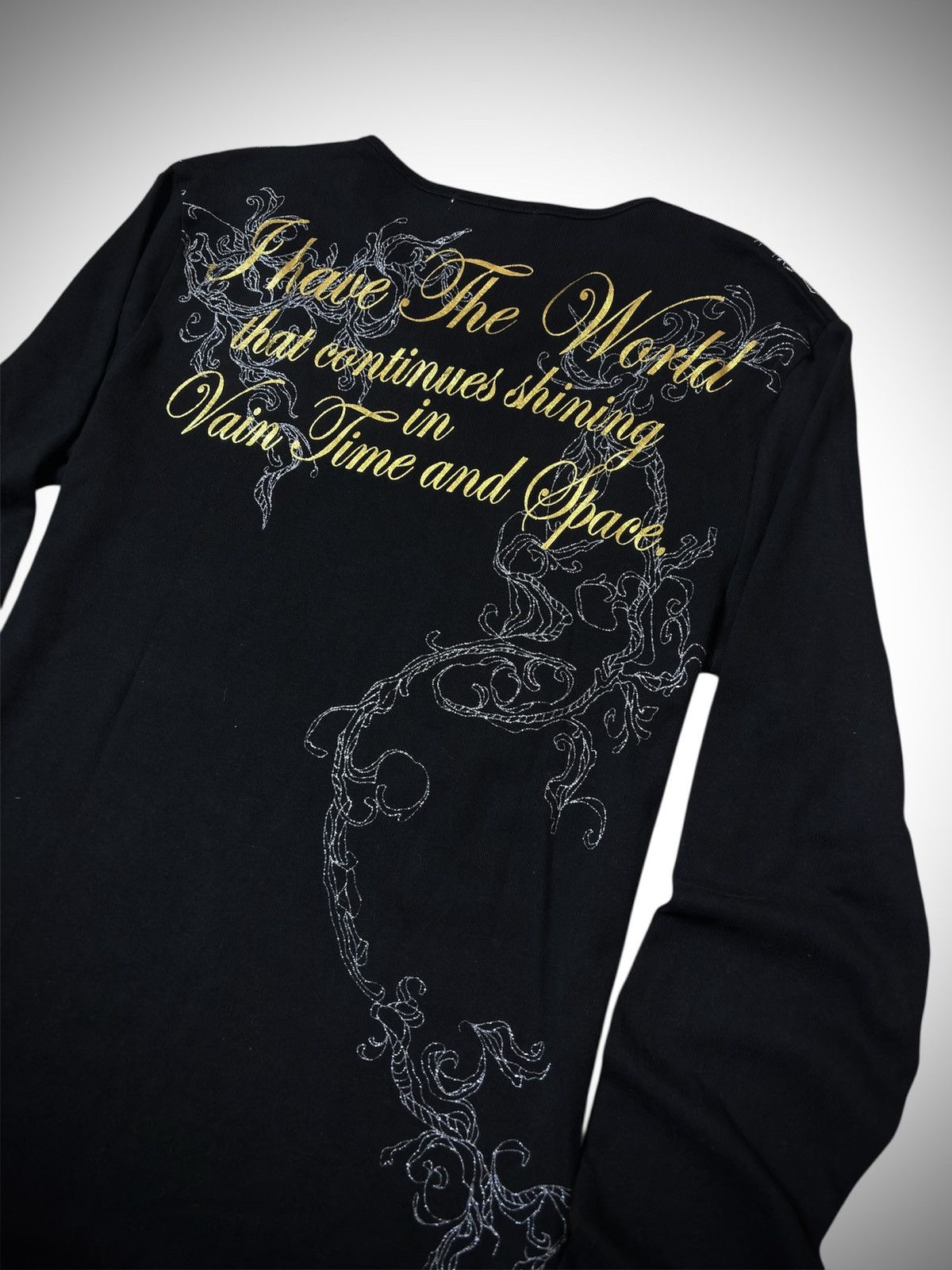 If Six Was Nine 2000’s Semantic Design - Japanese Archive Poem Letter Tee Size US L / EU 52-54 / 3 - 8 Thumbnail