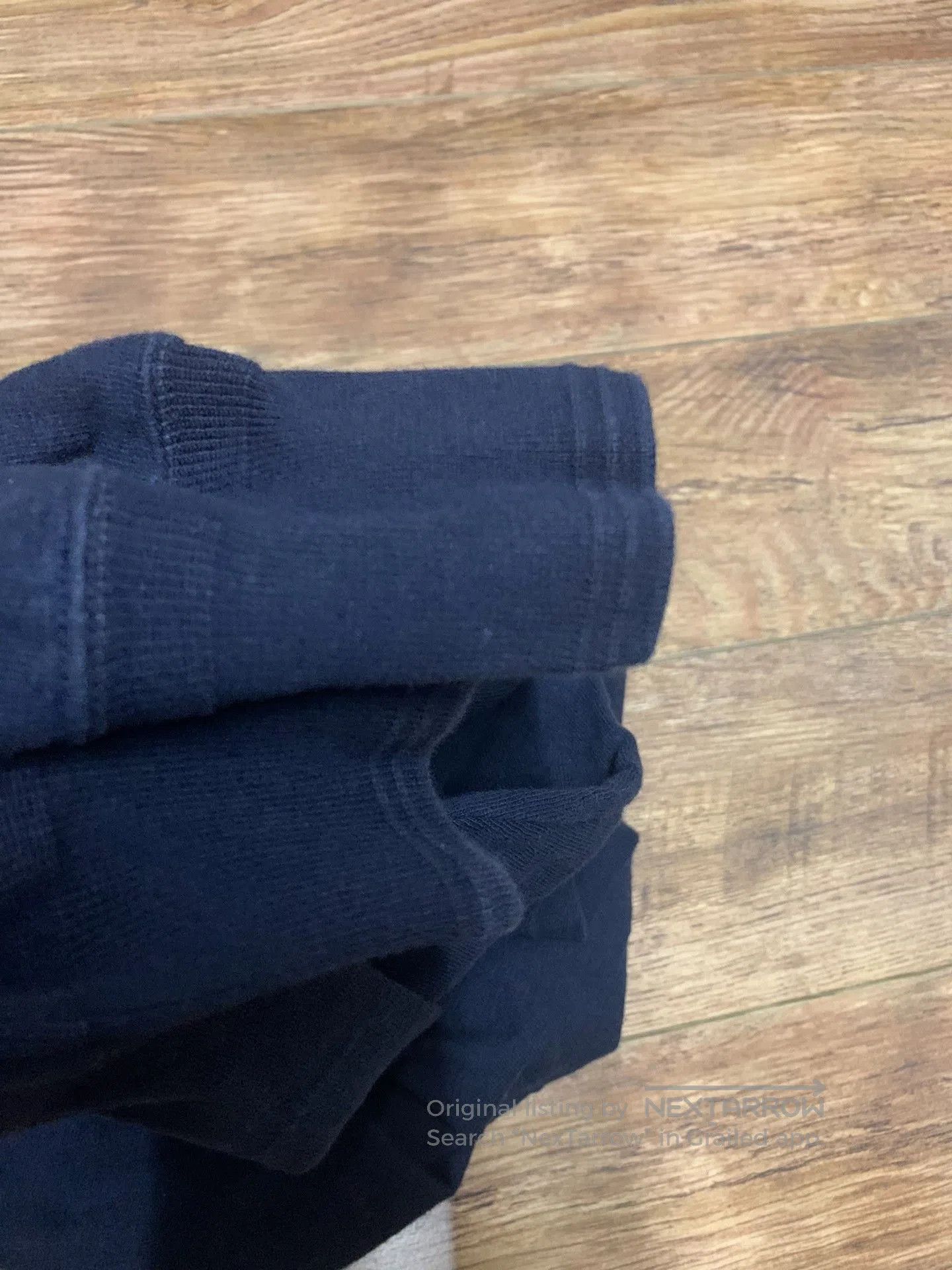 Japanese Brand Tenjin Works Vintage Cotton Henley Long. Size US XS / EU 42 / 0 - 9 Thumbnail
