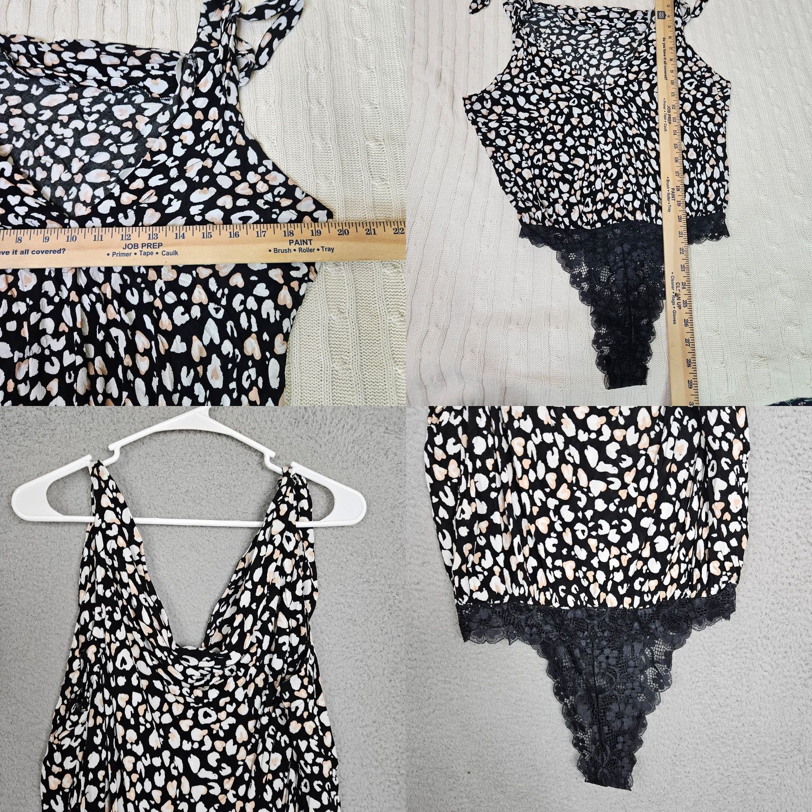 Free People Intimately By Free People Leopard Cheetah Bare it All bodysuit Size S Size S / US 4 / IT 40 - 8 Thumbnail