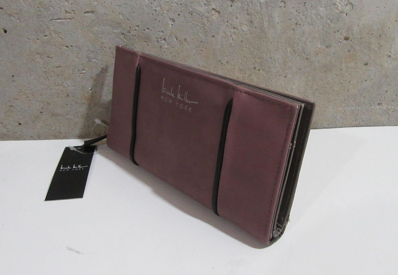 Nicole Miller Nicole Miller Womens Nola Wallet NWT Twilight Mauve Size ONE SIZE - 2 Thumbnail