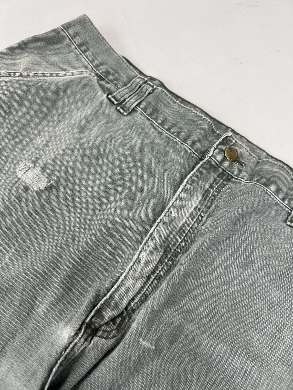 Carhartt Vintage carhartt B1140 damaged cargodenim Size US 38 / EU 54 - 6 Thumbnail