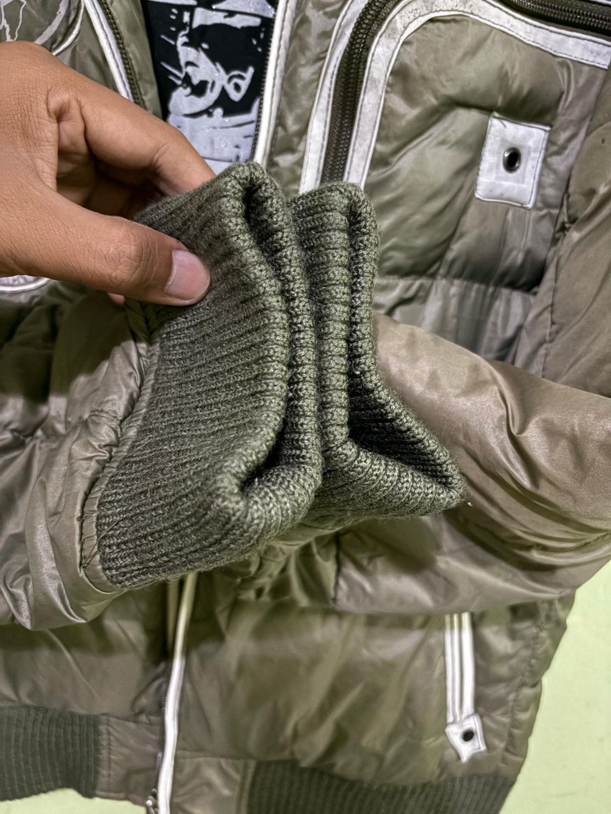 Avirex Avirex Varsity Puffer Jacket Aero Space Program With Hoodies Size US L / EU 52-54 / 3 - 11 Thumbnail
