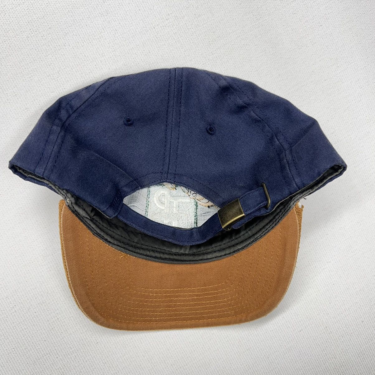 Vintage VTG NJ Turnpike Hat Cap Blue New Jersey Logo Retro Suede Size ONE SIZE - 14 Thumbnail