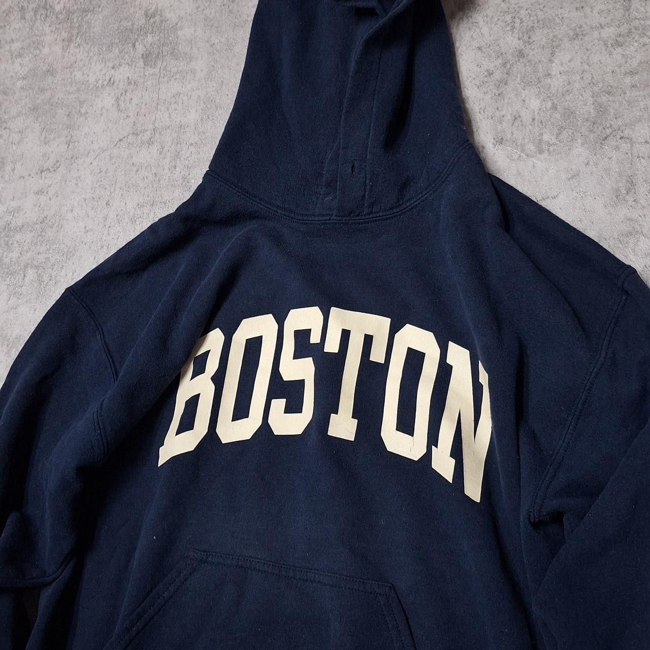 Other Navy blue Gildan Boston hoodie Size US M / EU 48-50 / 2 - 2 Thumbnail