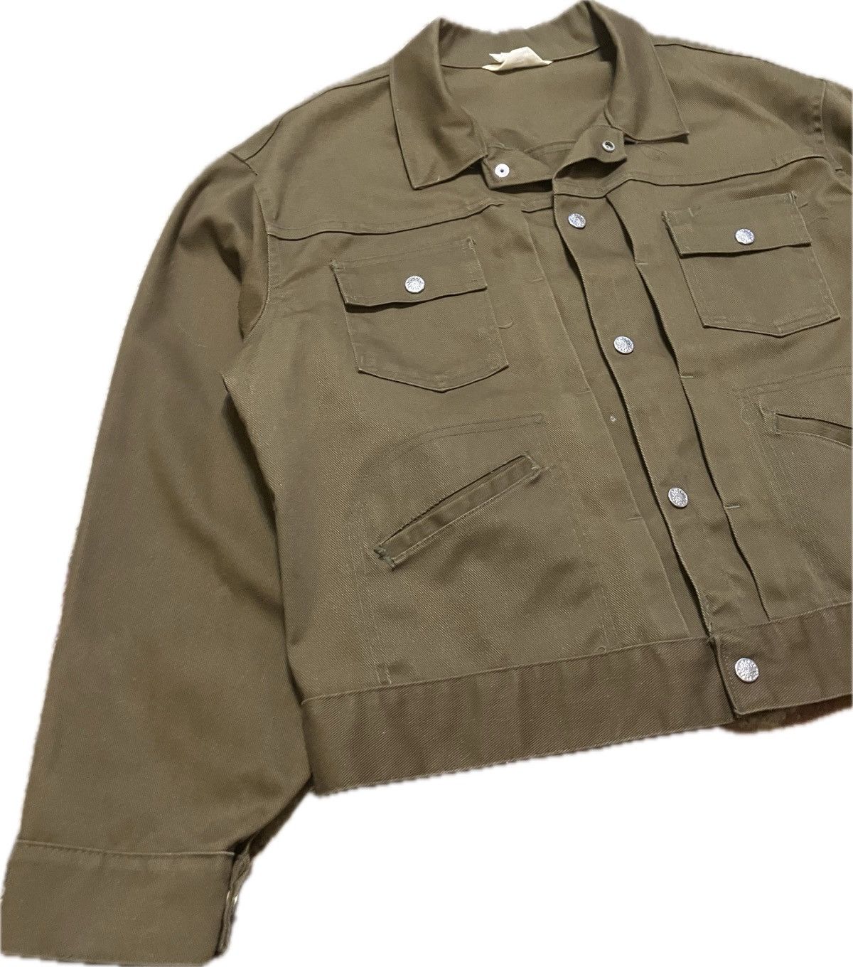 Japanese Brand × Vintage 60’s Ranch Craft Pleated Selvedge Jacket Size US L / EU 52-54 / 3 - 1 Thumbnail