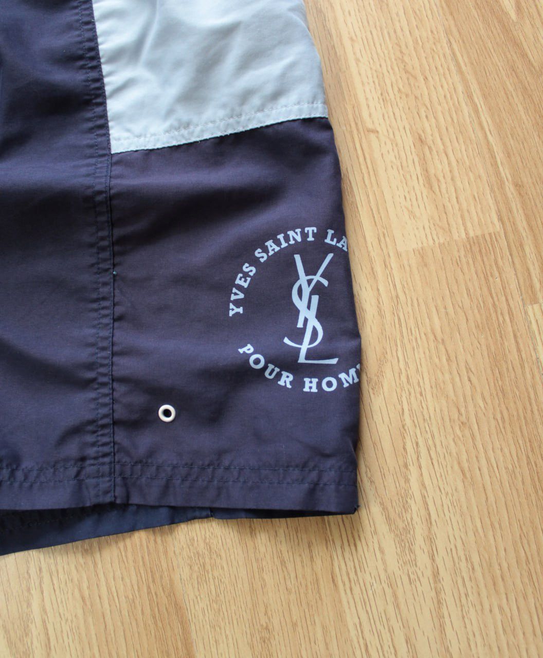 Yves Saint Laurent 🔥 Yves Saint Laurent Swim Shorts Trunks Logo Vintage Y2K Size US 34 / EU 50 - 2 Thumbnail