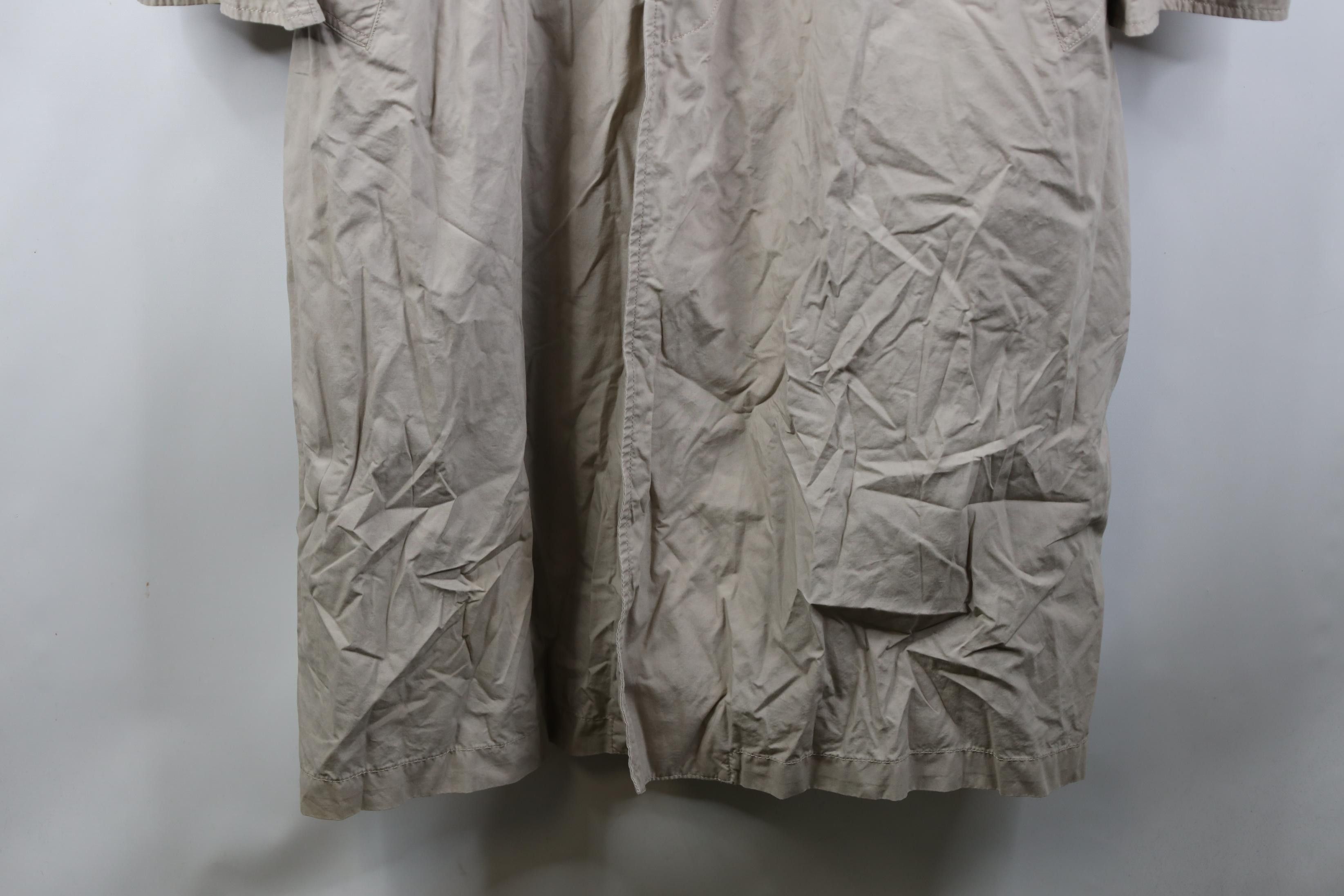 Tommy Hilfiger Vintage 90s Tommy Hilfiger Trench Coat Rain Jacket Beige Size US L / EU 52-54 / 3 - 4 Thumbnail