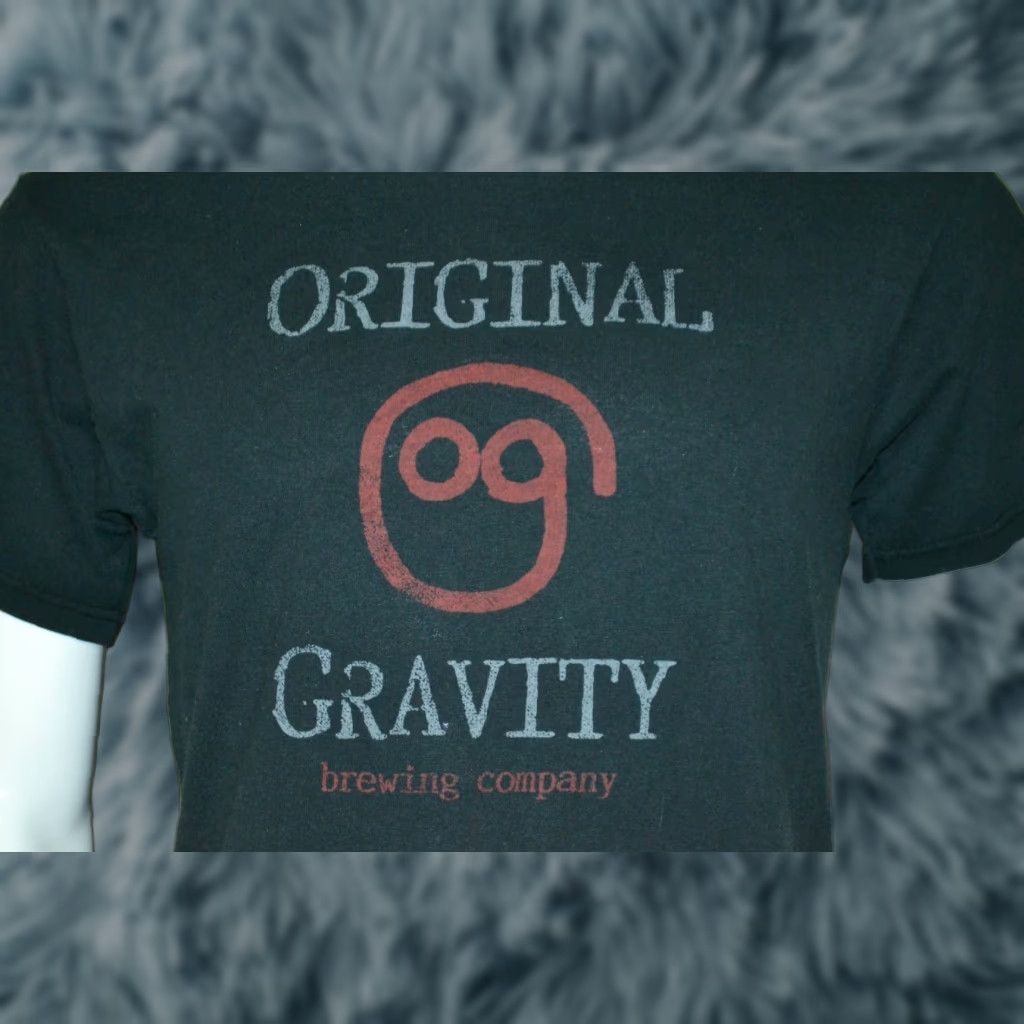 Jerzees Original Gravity Brewing T Shirt Medium Hops Logo Craft Beer Jerzees 50.50 Black Cotton Blend Graphic Tee Mens Short Sleeve Vintage? Size US M / EU 48-50 / 2 - 1 Thumbnail