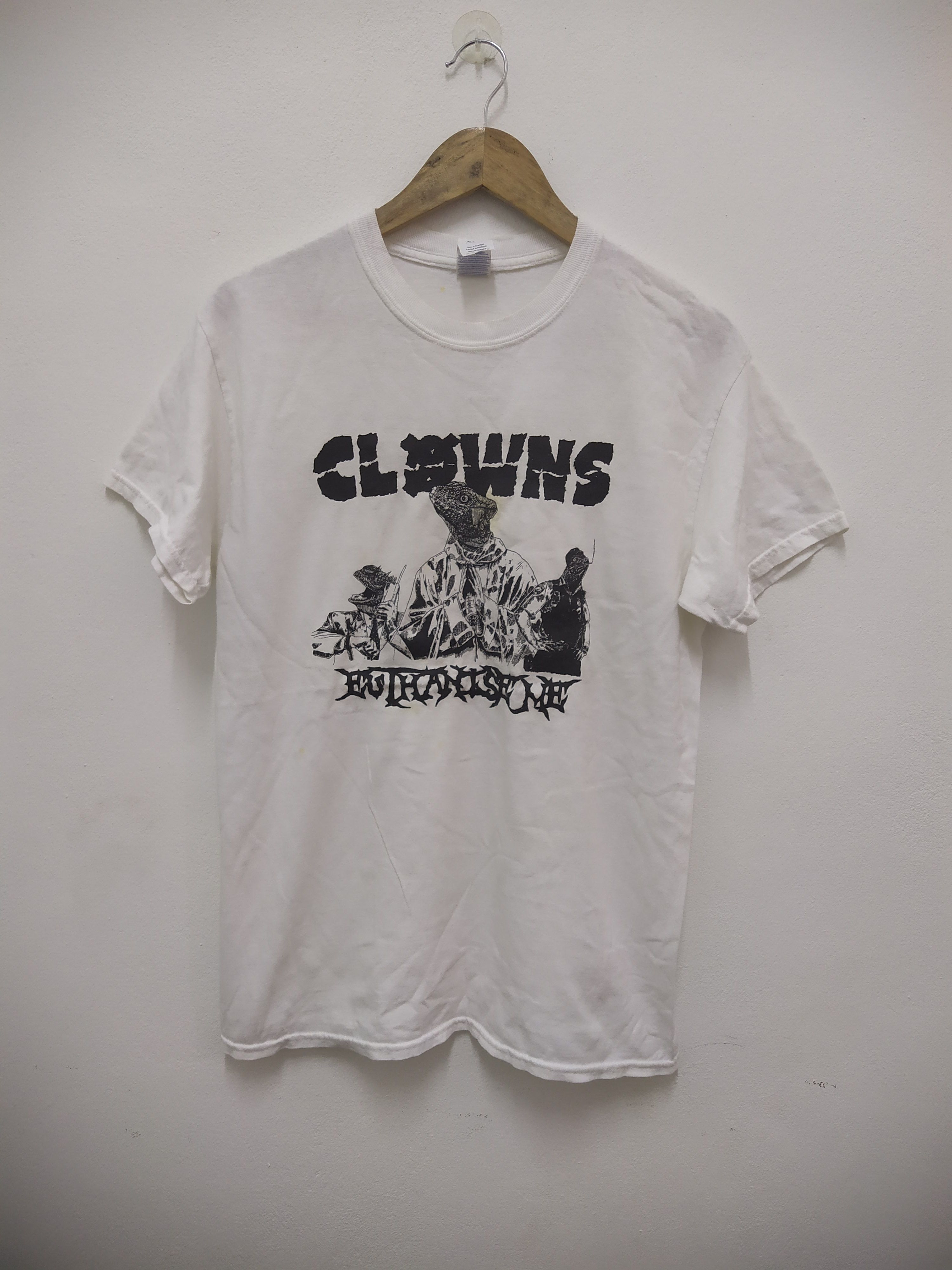 Band Tees Vintage Clowns Band Australian Punk Rock casual Shirt Size US M / EU 48-50 / 2 - 1 Thumbnail