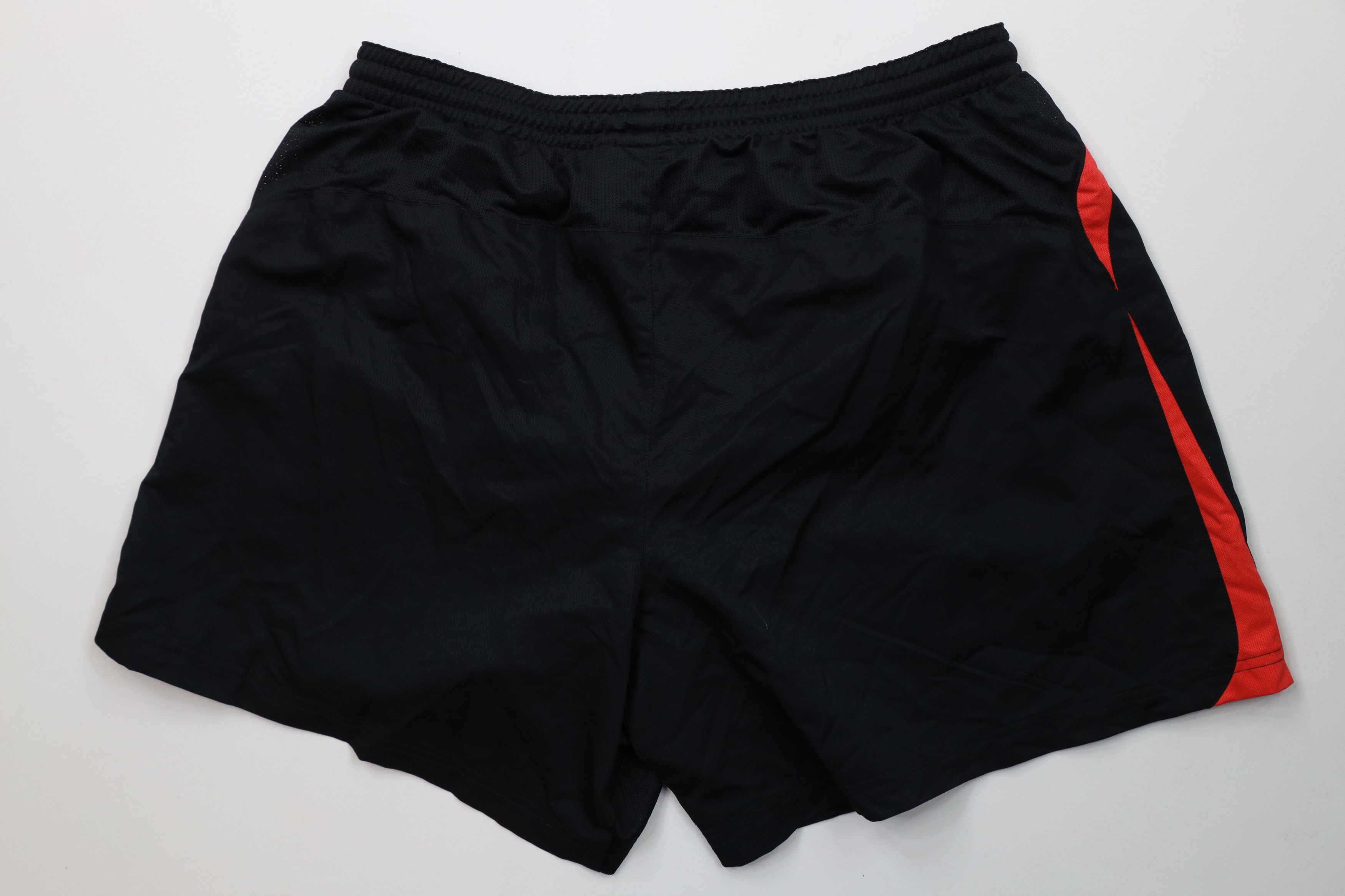Nike Vintage Nike Total 90 Mini Swoosh Lined Soccer Shorts Black Size US 38 / EU 54 - 8 Thumbnail