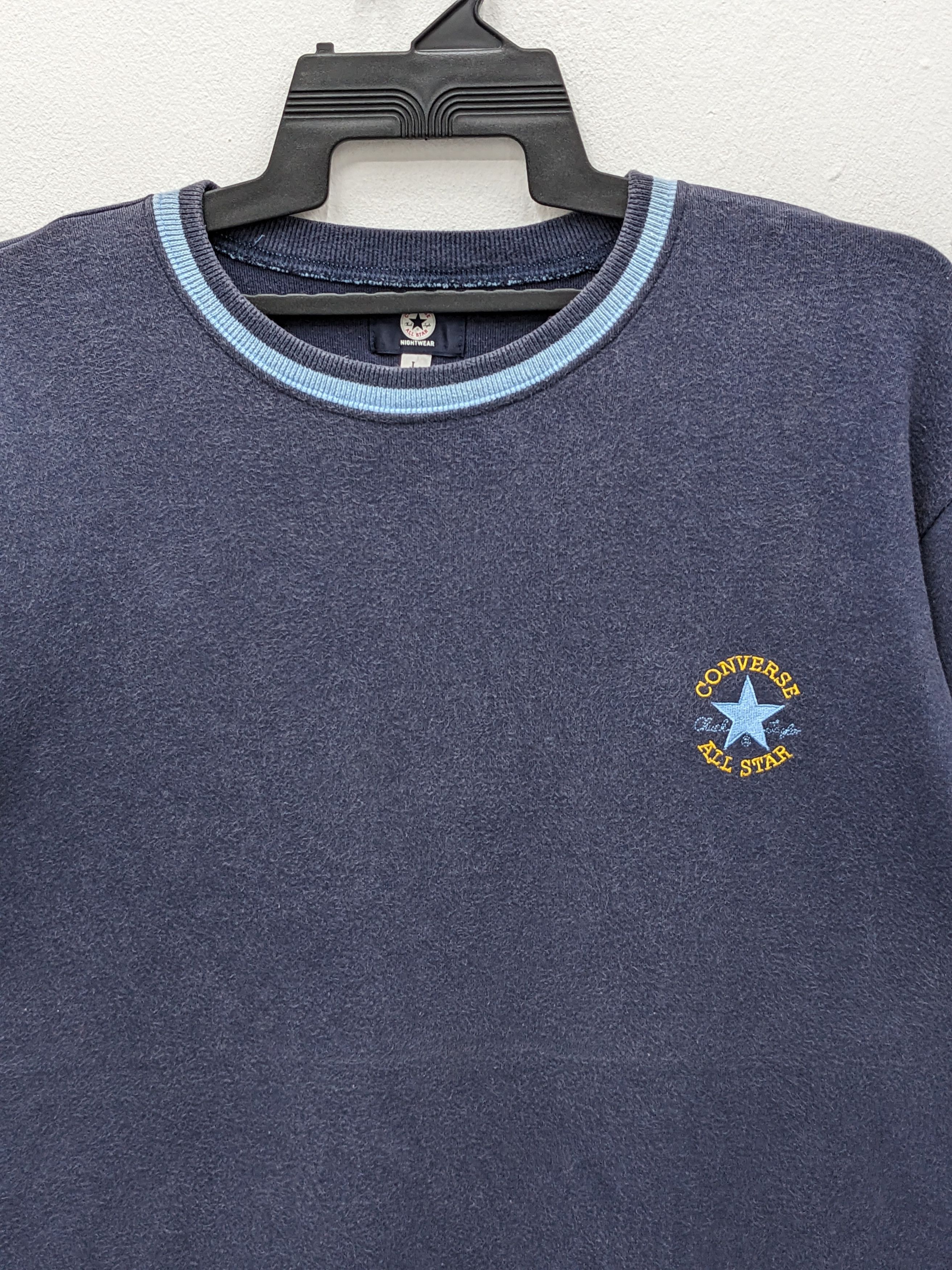 Converse Vintage 90s Converse All Star Sweatshirt SS09 Size US L / EU 52-54 / 3 - 3 Thumbnail