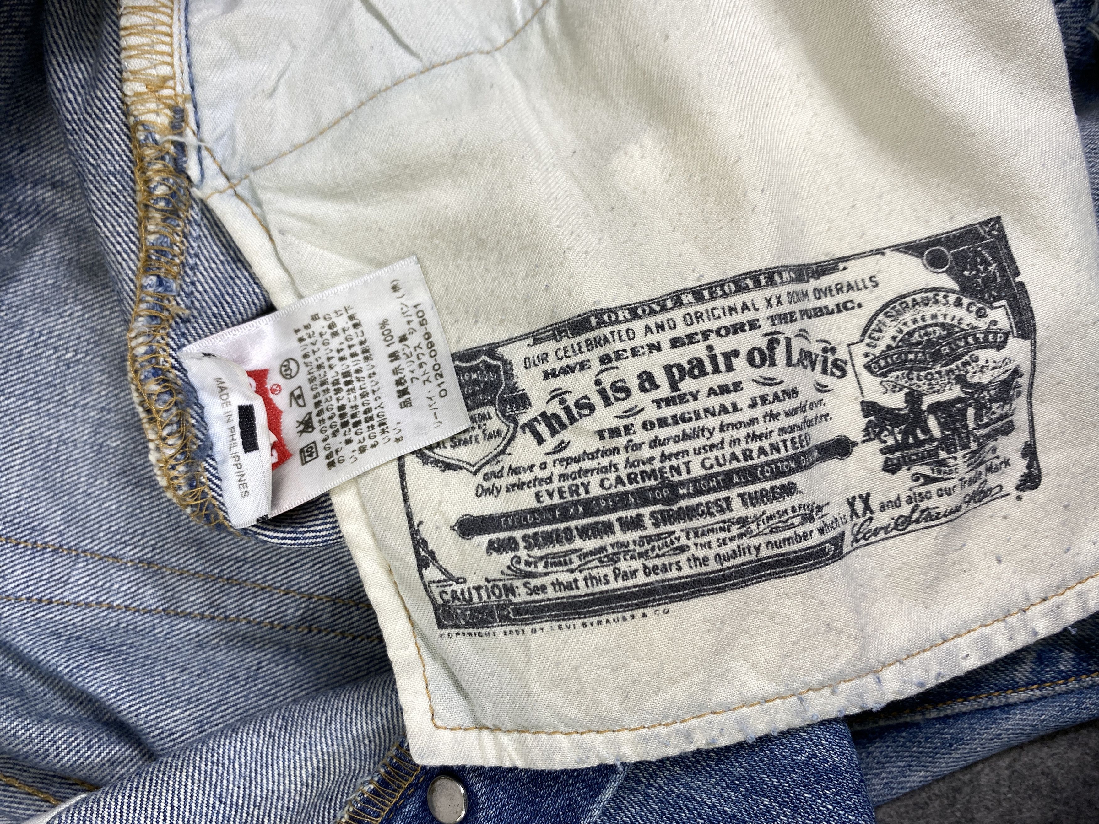 Hysteric Glamour Faded Blue Vintage Levis 501 Jeans 33x30- JN3104 Size US 33 - 10 Thumbnail