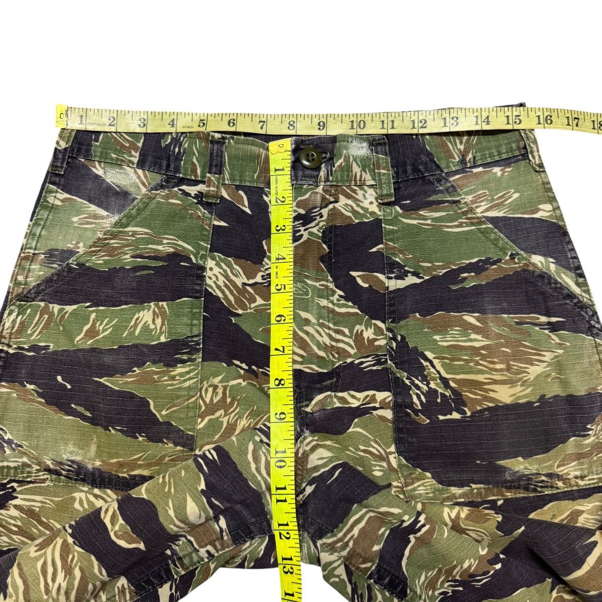 Vintage Vintage Gung Ho Tiger Stripe Fatigue Pant Ripstop Size US 31 - 16 Thumbnail