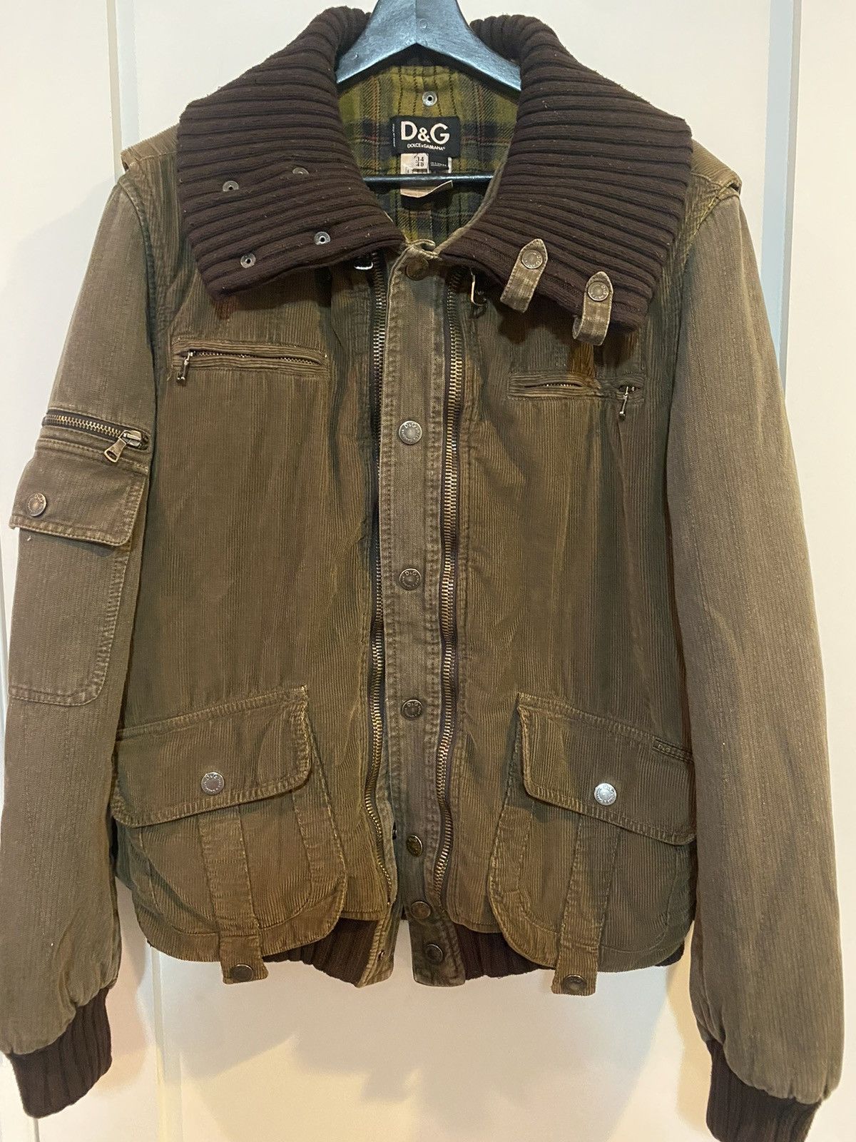 Dolce & Gabbana Dolce Gabbana 2003 bomber vest 2 in 1 hybrid Size US M / EU 48-50 / 2 - 1 Thumbnail