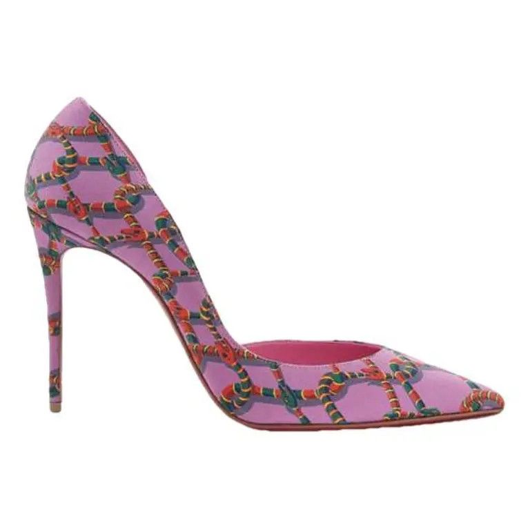 Christian Louboutin o1s1wg110924 Iriza Heeled in Pink Size US 10 / IT 40 - 1 Thumbnail