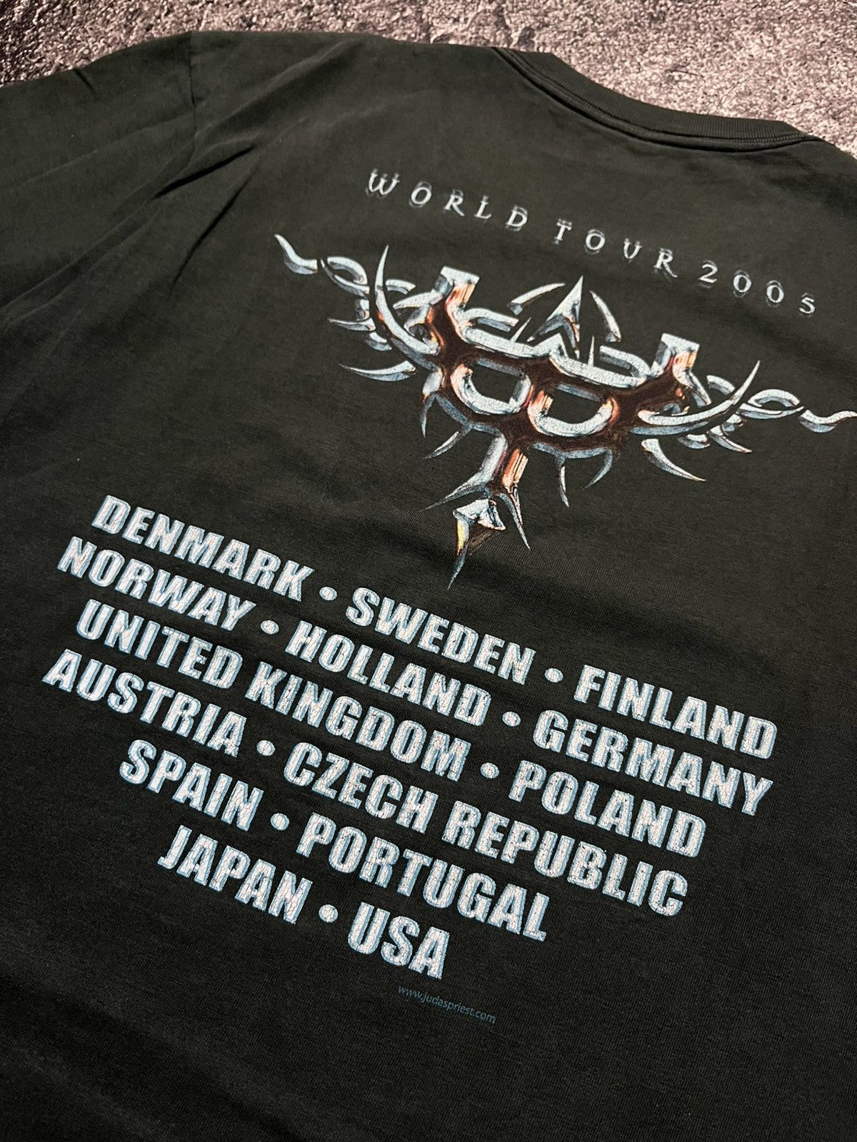 Judas Priest Vintage Judas Priest Tour 2005 Size US L / EU 52-54 / 3 - 3 Thumbnail