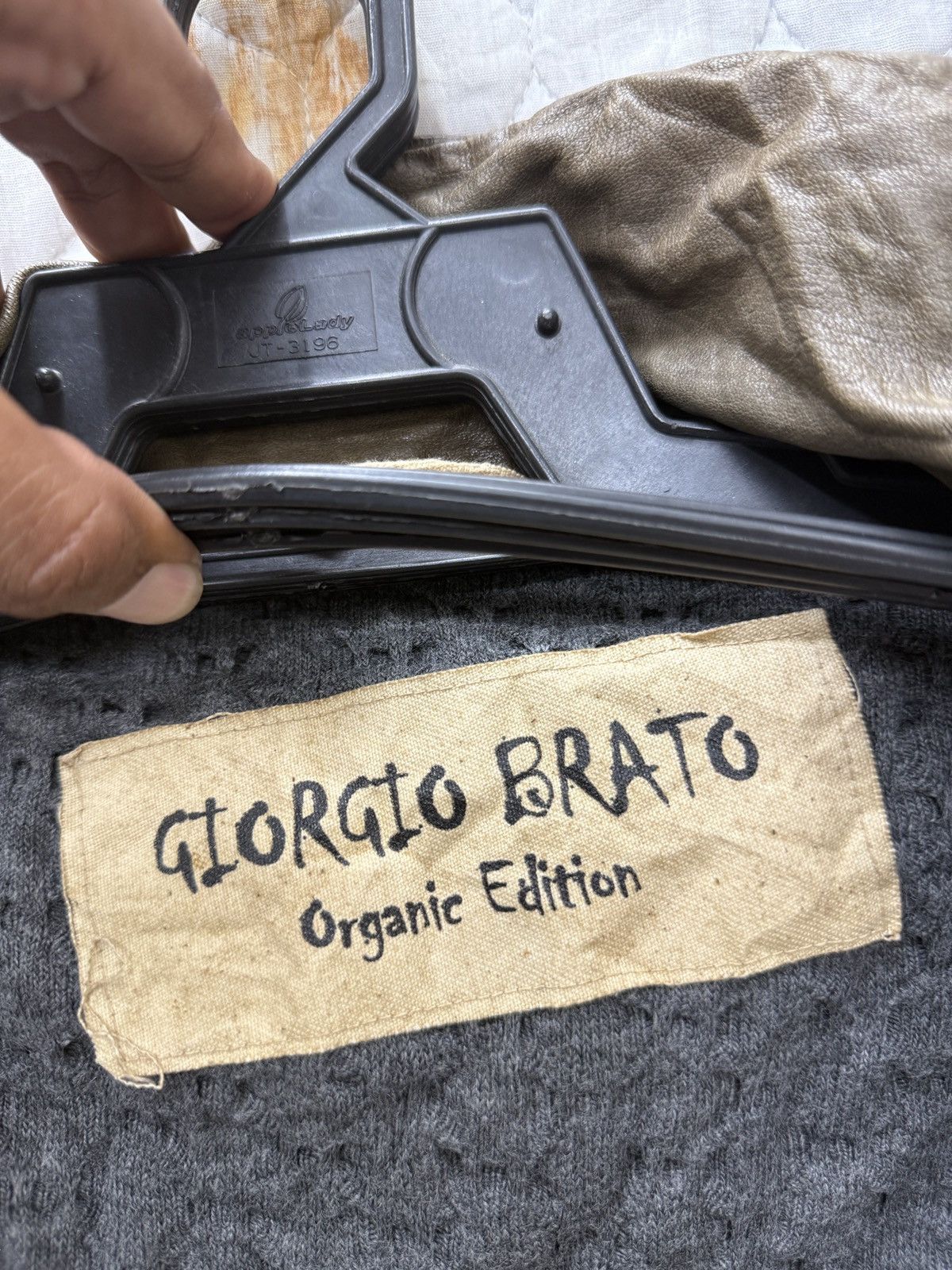 Giorgio Brato 💥🔥💥STEALS GIORGIO BRATO ORGANIC EDITION LEATHER GHOST JACKET Size S / US 4 / IT 40 - 6 Thumbnail