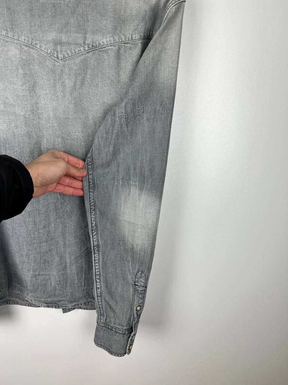 Allsaints Allsaints luxury denim shirt size L Size US L / EU 52-54 / 3 - 6 Thumbnail