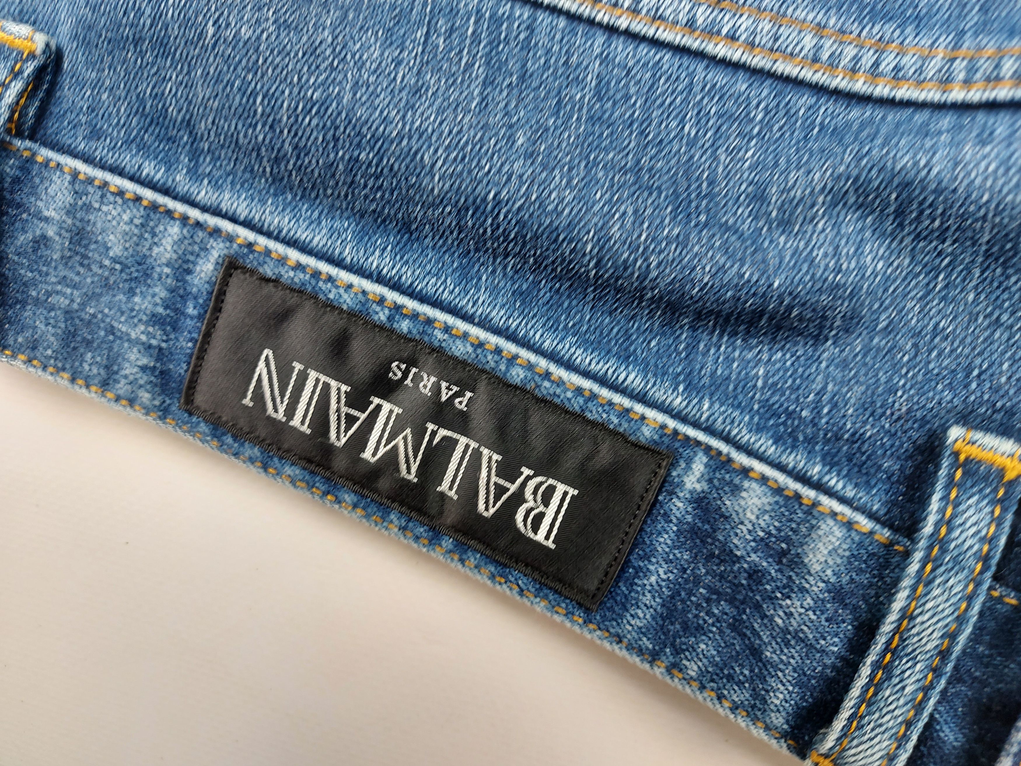 Balmain Balmain Biker Denim Jeans Japan Size US 32 / EU 48 - 5 Thumbnail