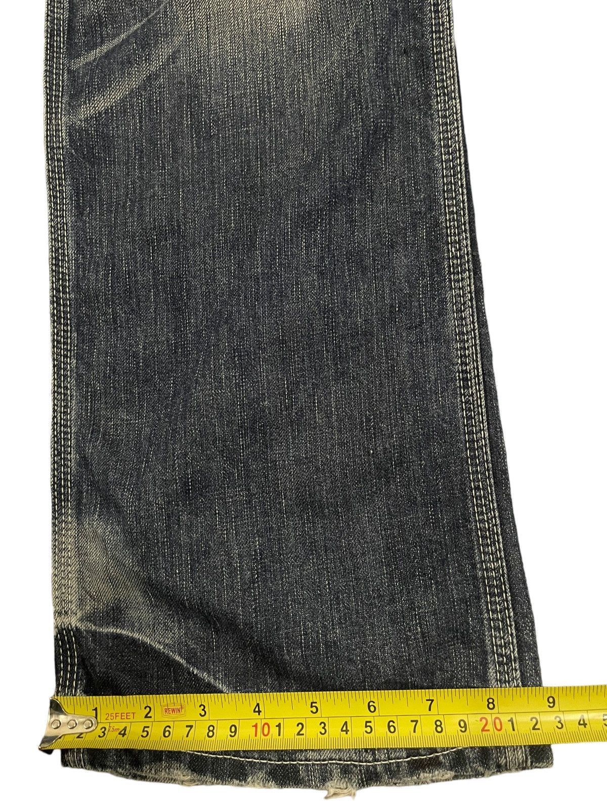 Edwin Vintage Edwin 503 Blue Trip Faded Wash Buckle Carpenter Size US 32 / EU 48 - 14 Thumbnail