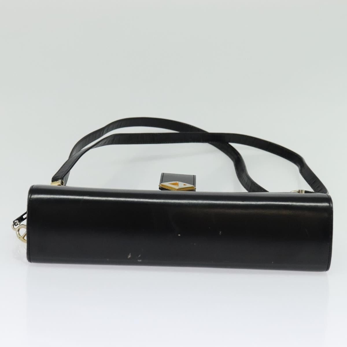 Dior DIOR Shoulder Bag Leather Black Gold Size ONE SIZE - 9 Thumbnail