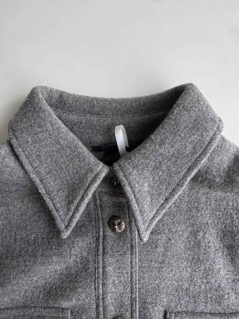Chrome Hearts CHROME HEARTS Gray woolen coat Size US M / EU 48-50 / 2 - 3 Thumbnail