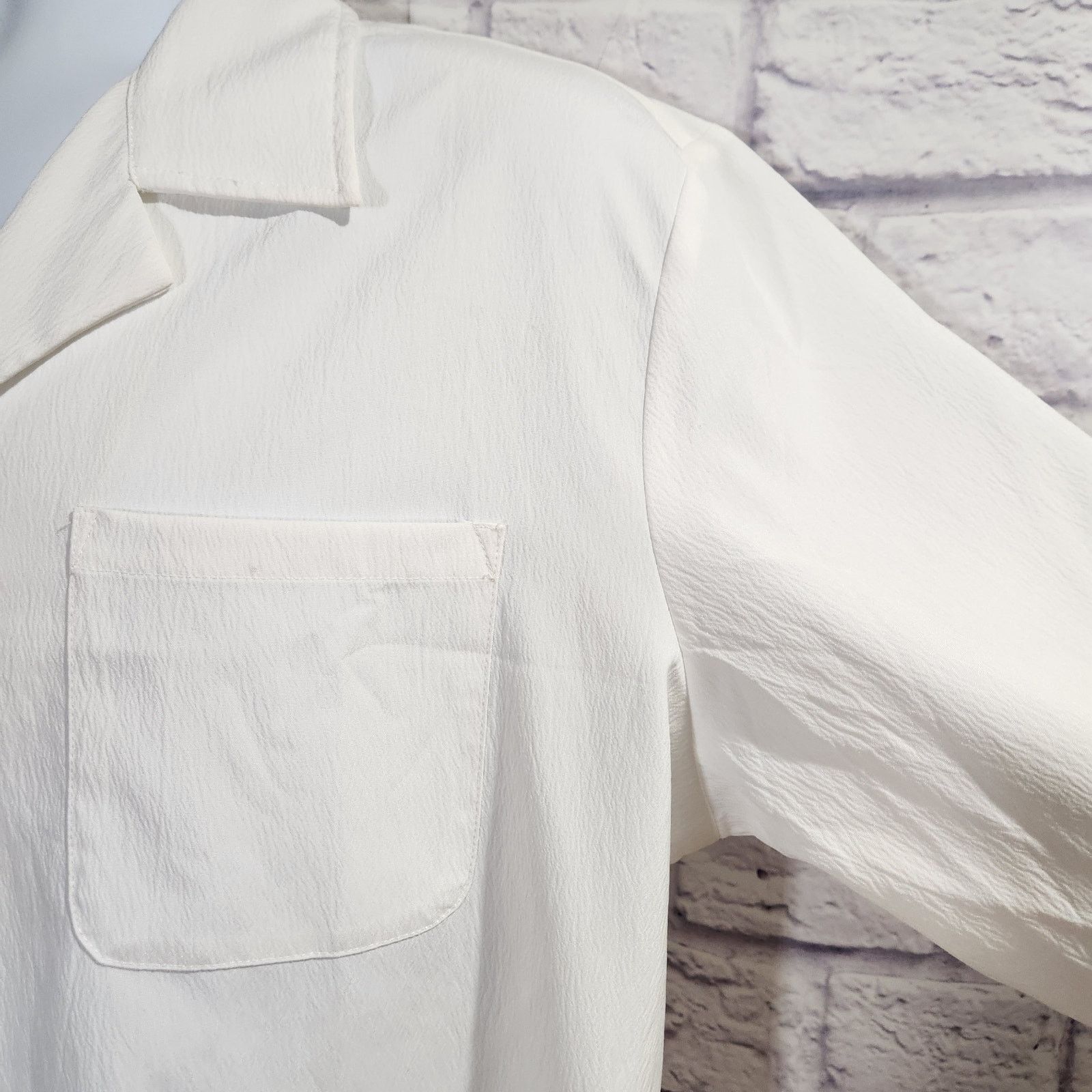 Other COOFANDY White Button Down Long Sleeves Shirt Large NWOTS Size US L / EU 52-54 / 3 - 2 Thumbnail