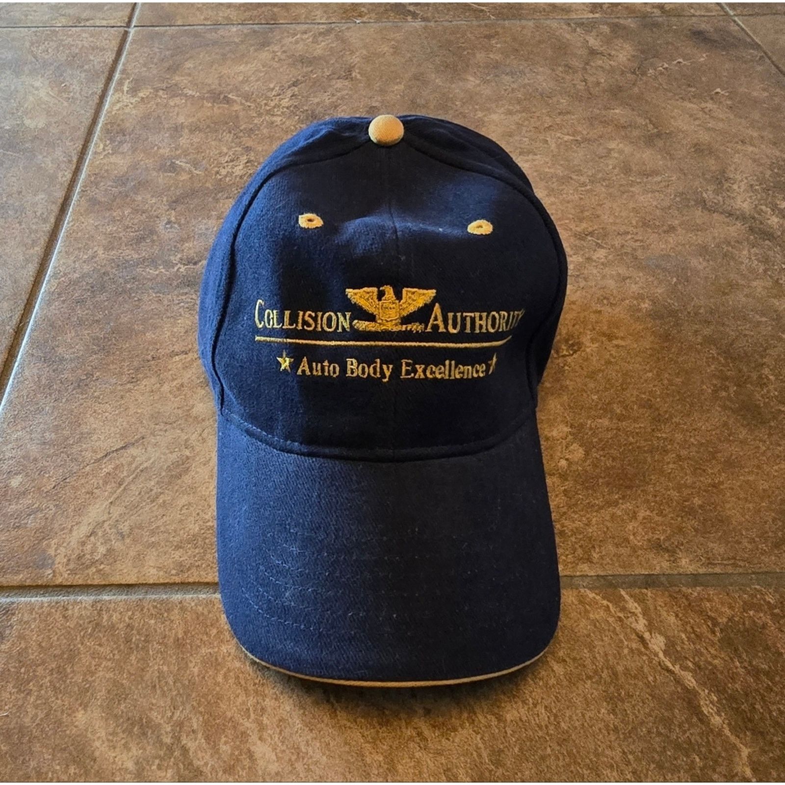 Other Navy Collision Authority Baseball Hat Size ONE SIZE - 2 Thumbnail