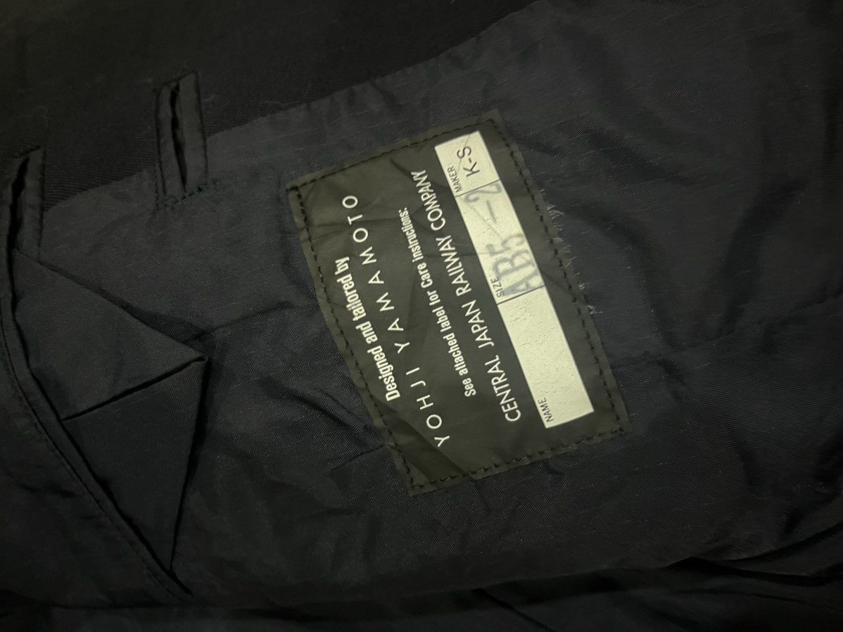 Yohji Yamamoto Vintage Yohji Yamamoto central japan railway company jaket Size US L / EU 52-54 / 3 - 9 Thumbnail
