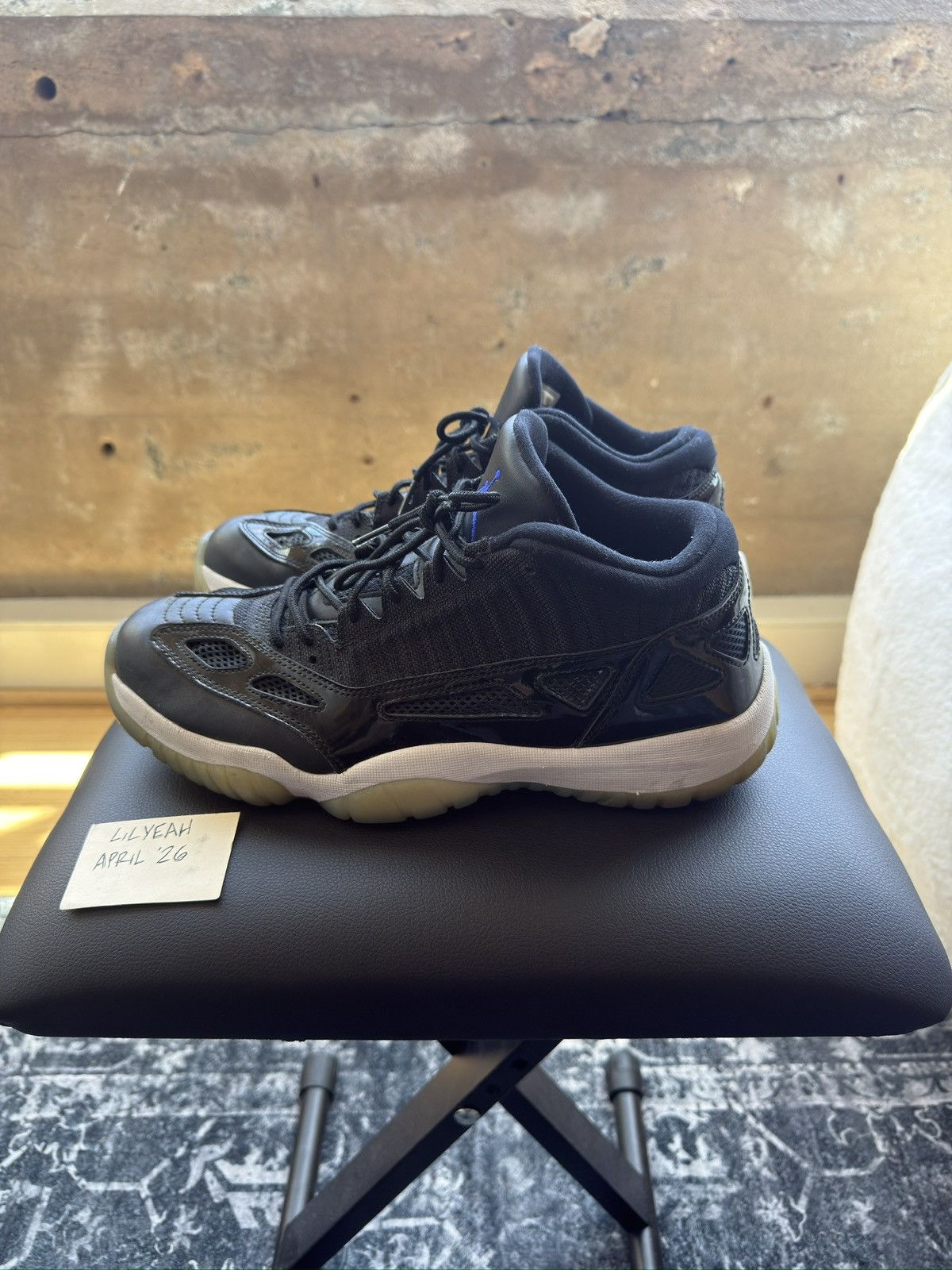 Jordan Brand Jordan 11 Retro Low IE Space Jam Men’s 11.5 Size US 11.5 / EU 44-45 - 3 Thumbnail