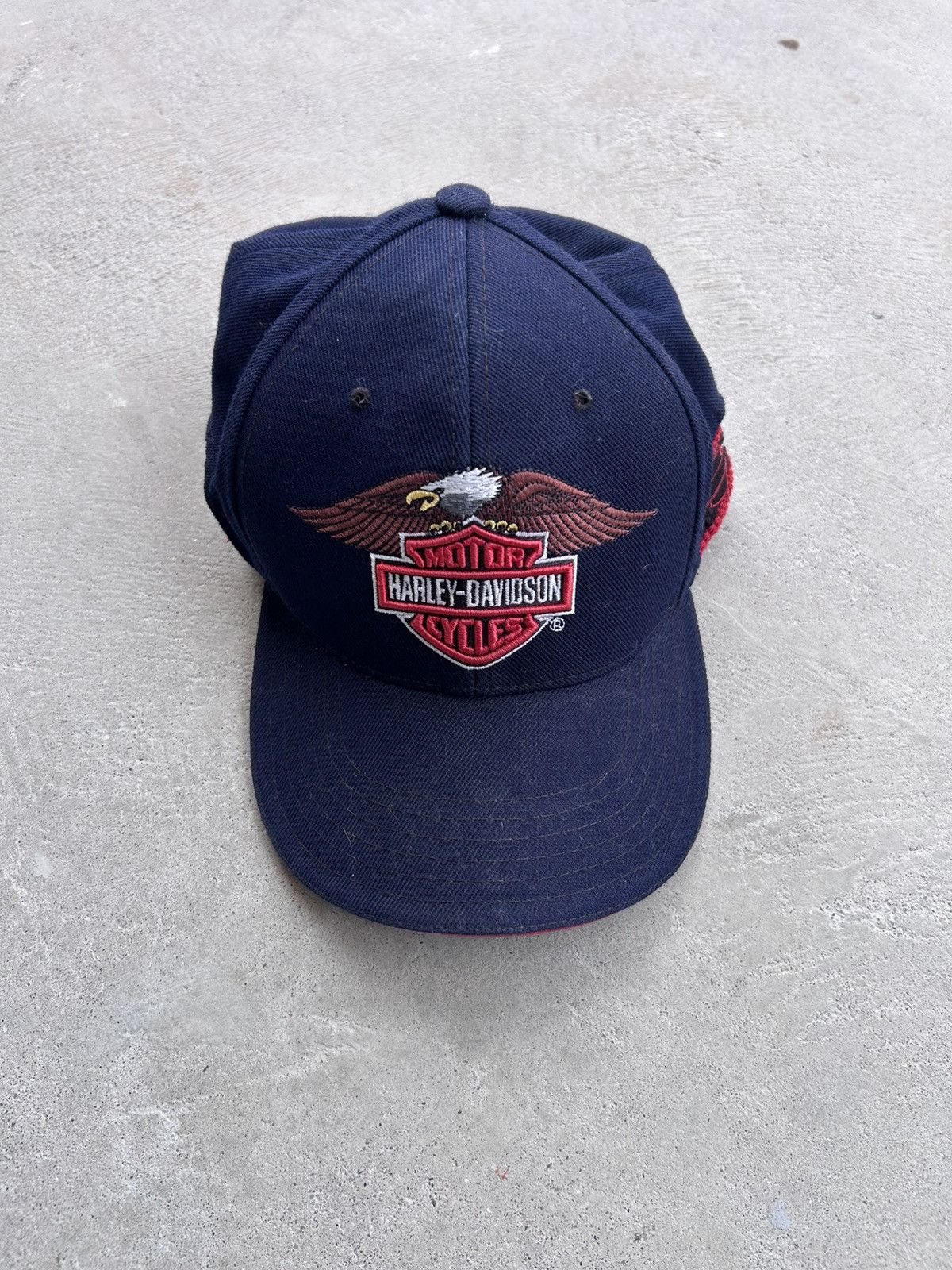Harley Davidson × Vintage Y2K Rare Harley Davidson hat Size ONE SIZE - 1 Thumbnail