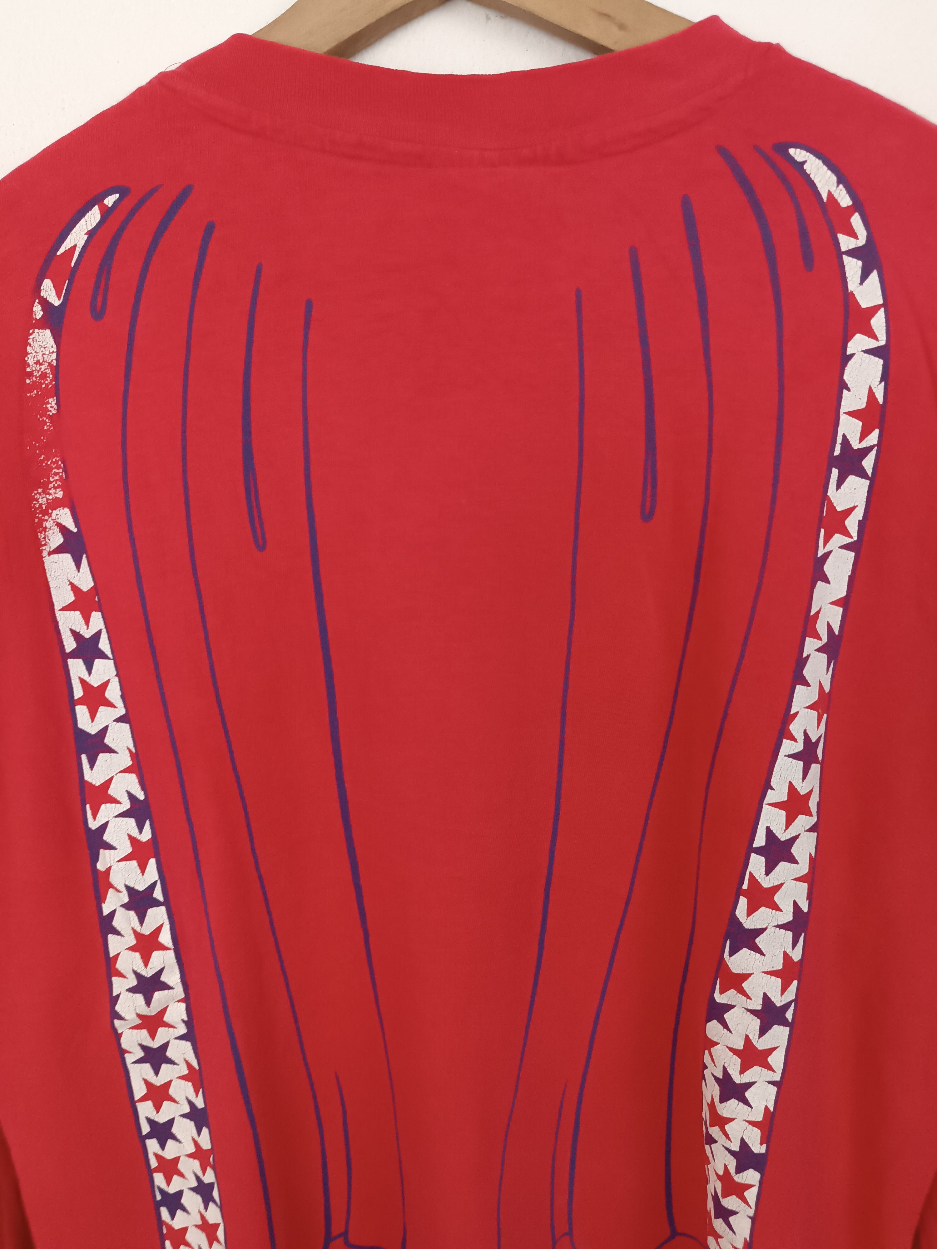 Vintage VINTAGE 80'S TEAM USA SPORTS OLYMPIC MOVIE FUNNY TEE Size US L / EU 52-54 / 3 - 20 Thumbnail