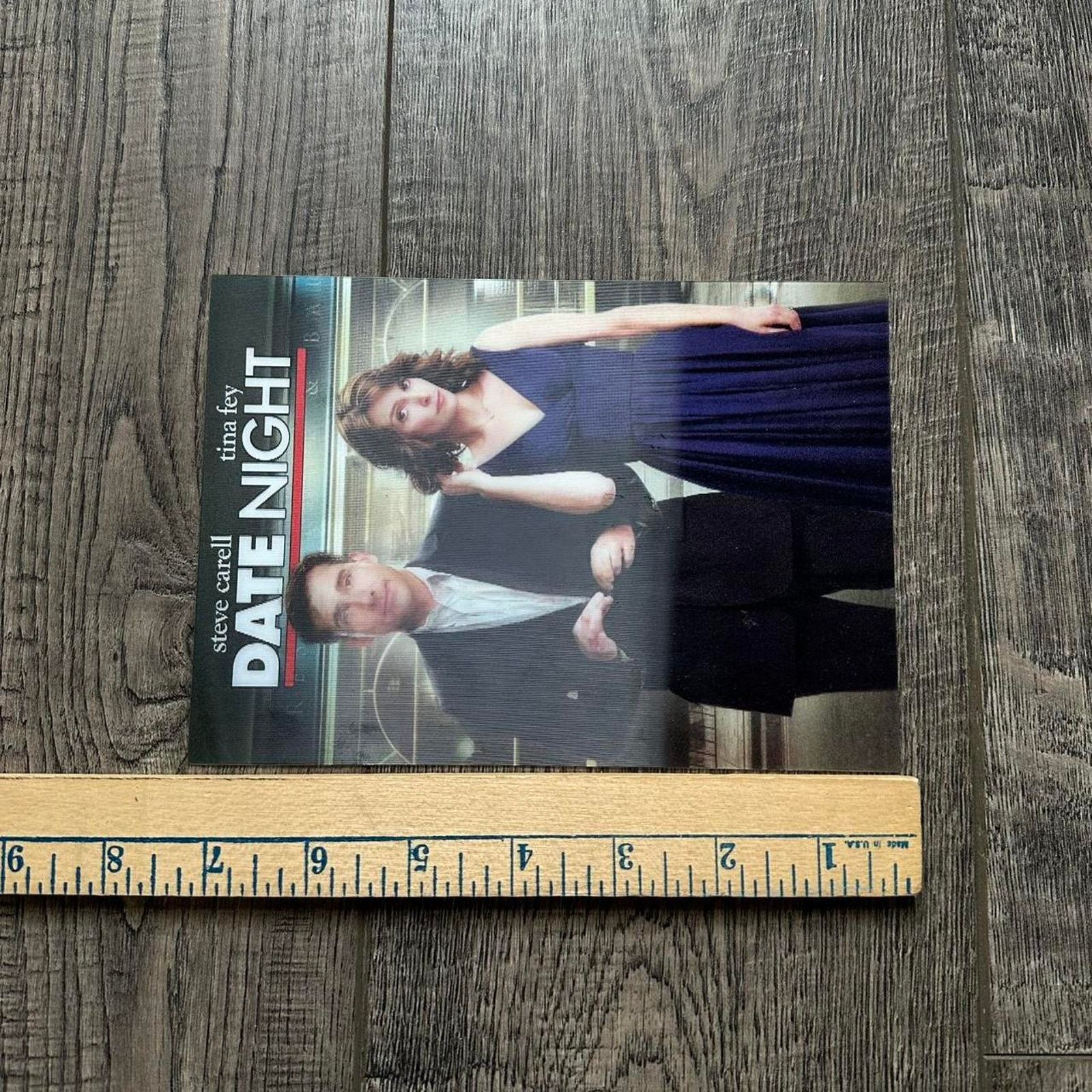 Vintage Vintage Date Night Comedy Movie Holographic Movie Poster Size ONE SIZE - 6 Thumbnail