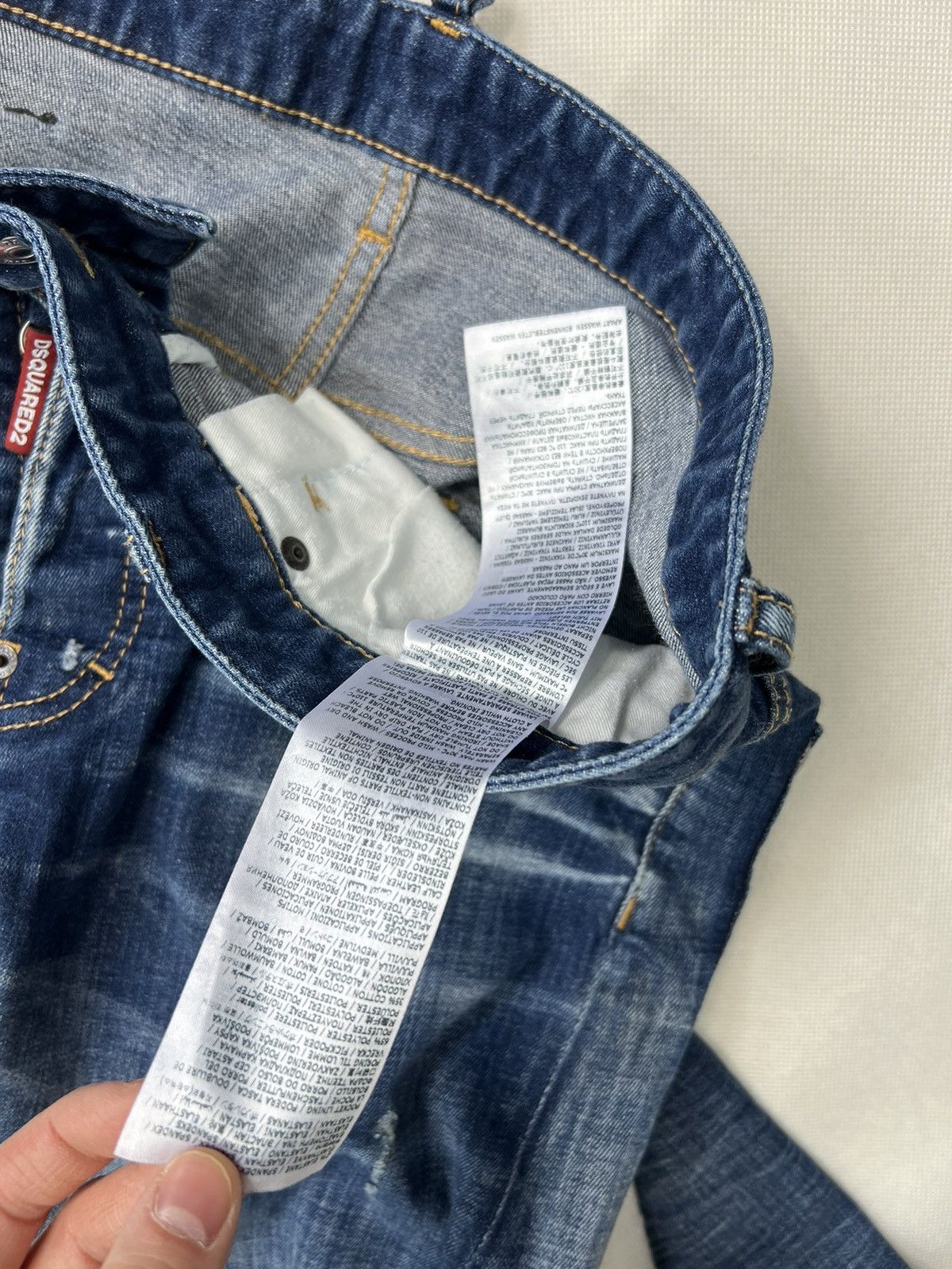Dsquared2 Pants Dsquared2 x Manchester City Limited Edition Denim Size US 34 / EU 50 - 8 Thumbnail