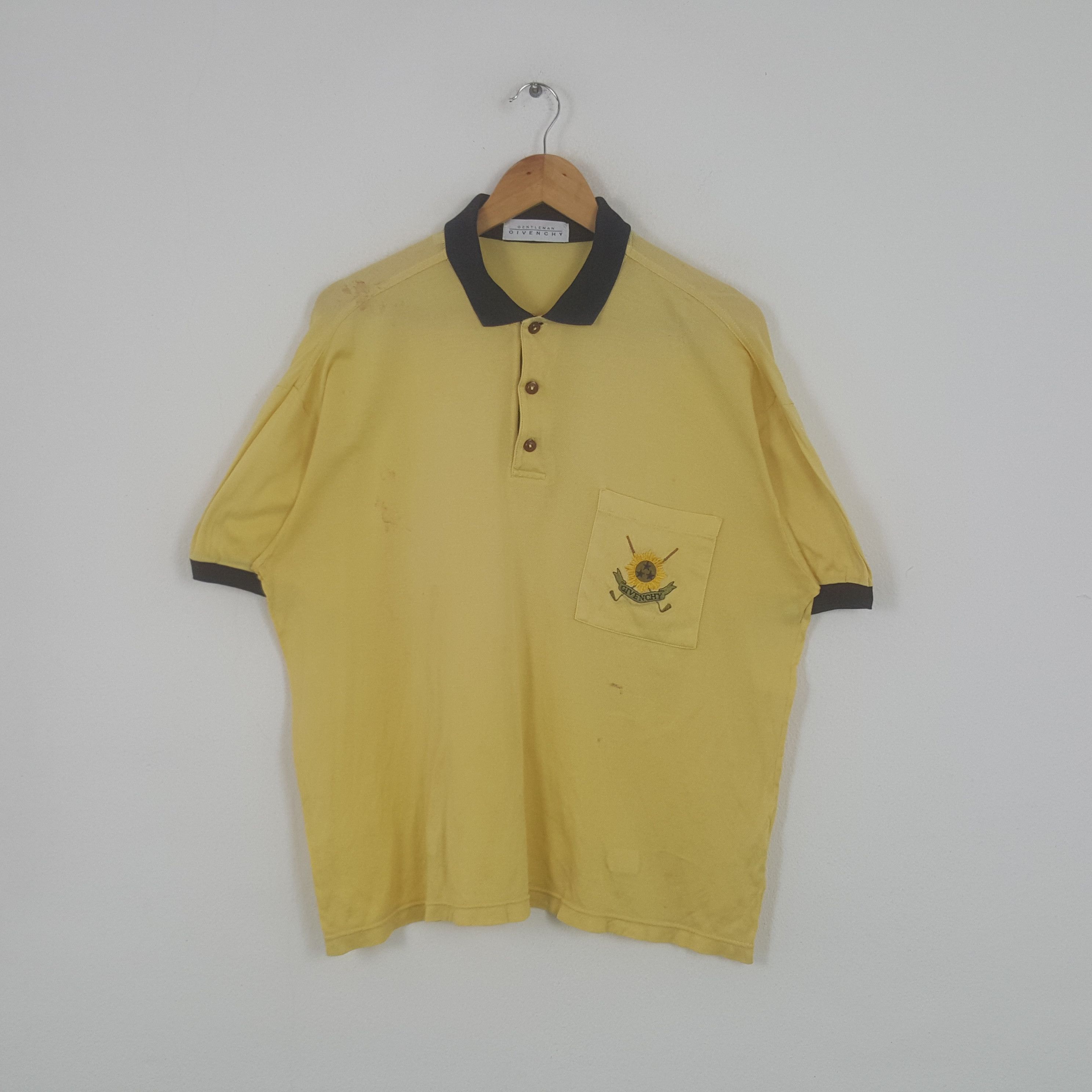 Givenchy × Vintage Vintage Givenchy Designer Brand 90's Polos Size US XL / EU 56 / 4 - 1 Thumbnail