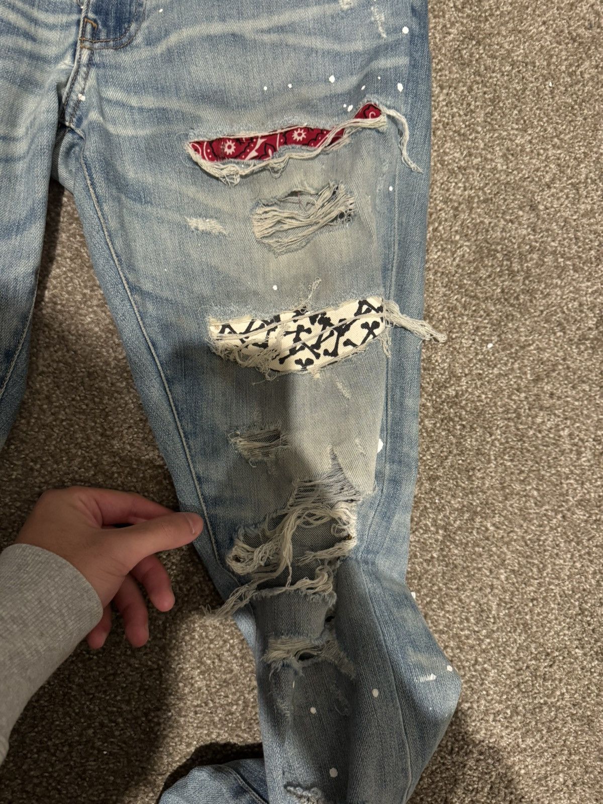 Amiri Amiri’s most iconic jeans, same style worn by Justin Bieber Size US 32 / EU 48 - 5 Thumbnail