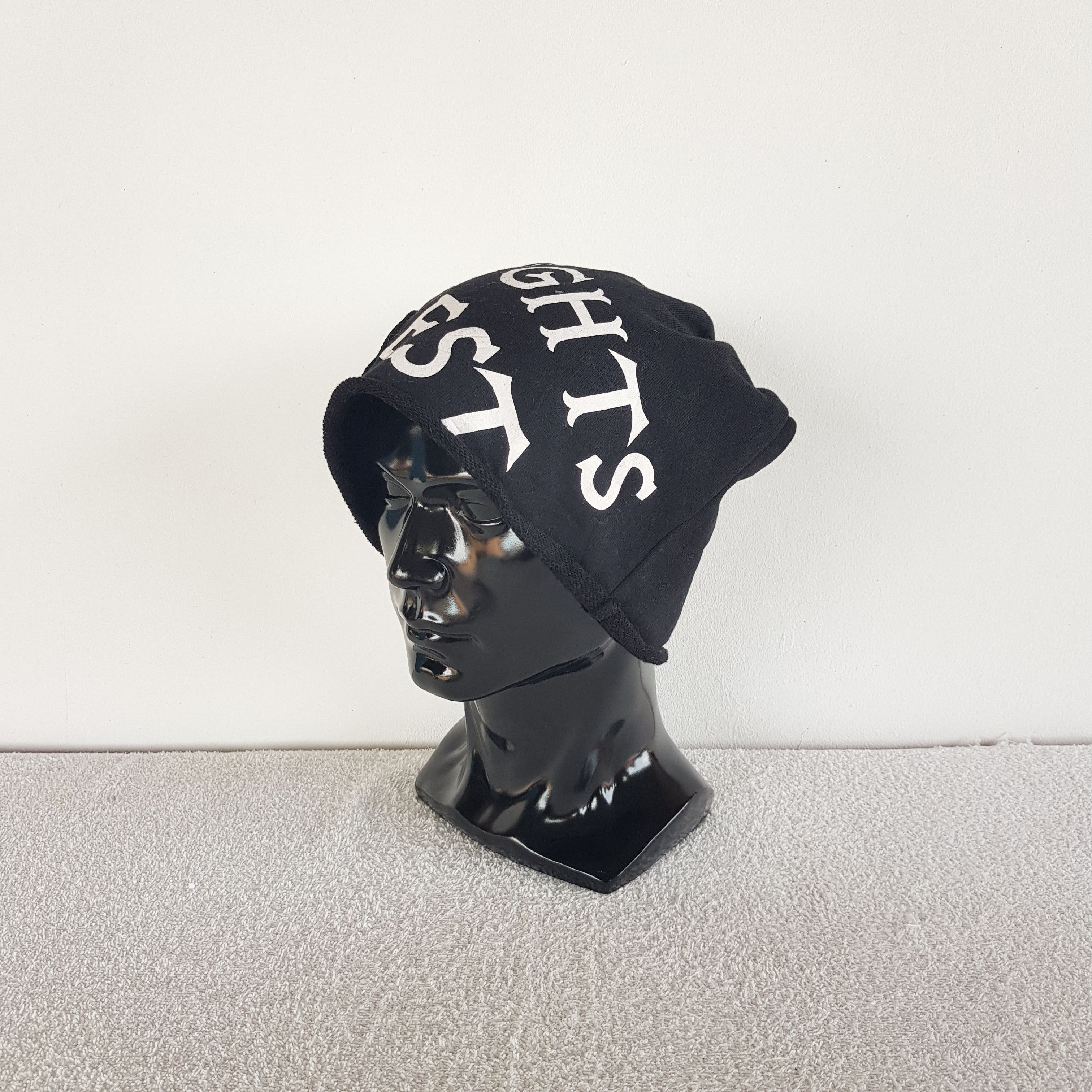 Japanese Brand Vintage Knights Quest Beanie Ribbed Knit Snow Caps Hats. Size ONE SIZE - 1 Thumbnail