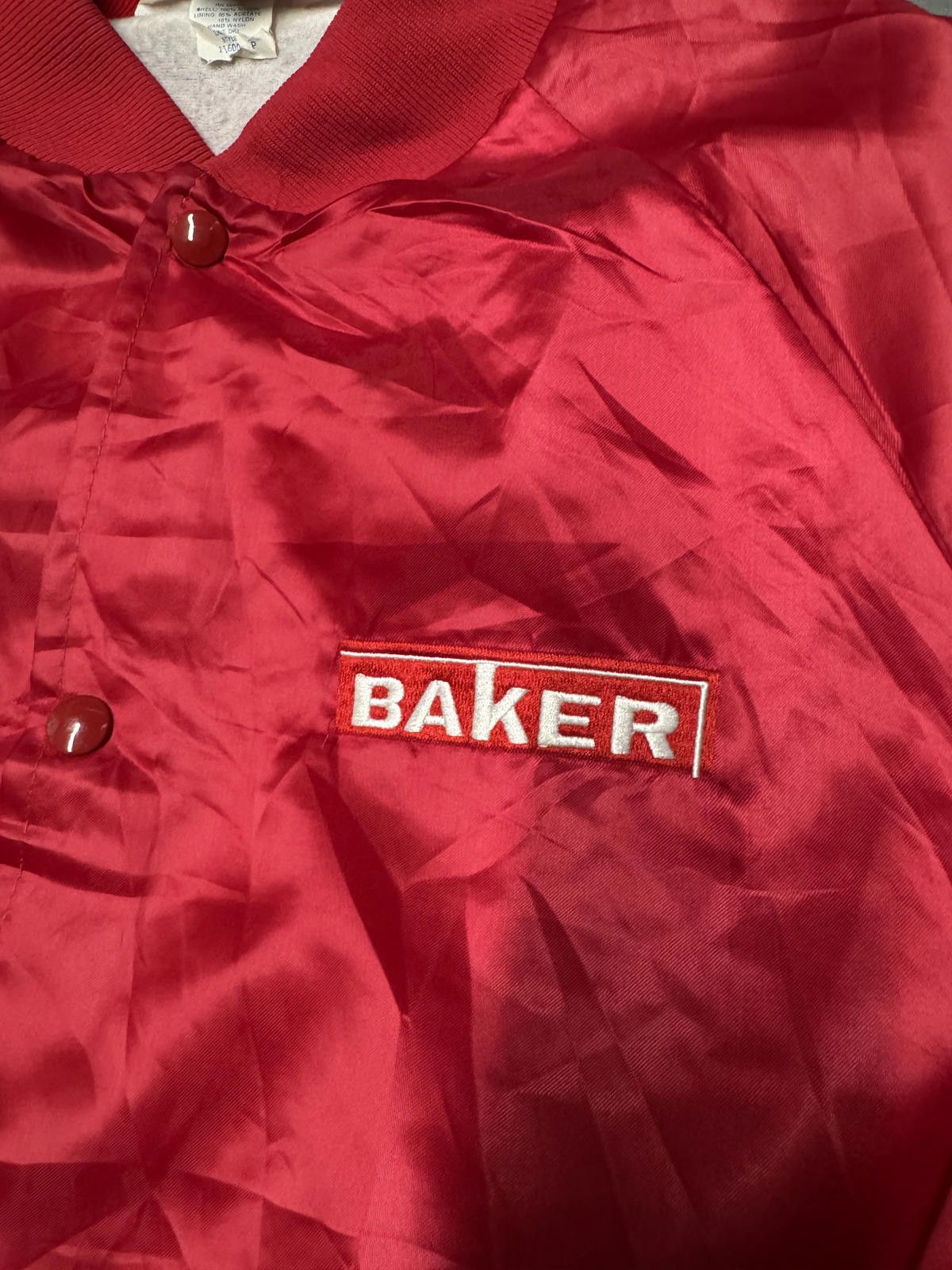 Eddie Bauer Men's Red Satin Baker Bomber Jacket Size US XL / EU 56 / 4 - 4 Thumbnail