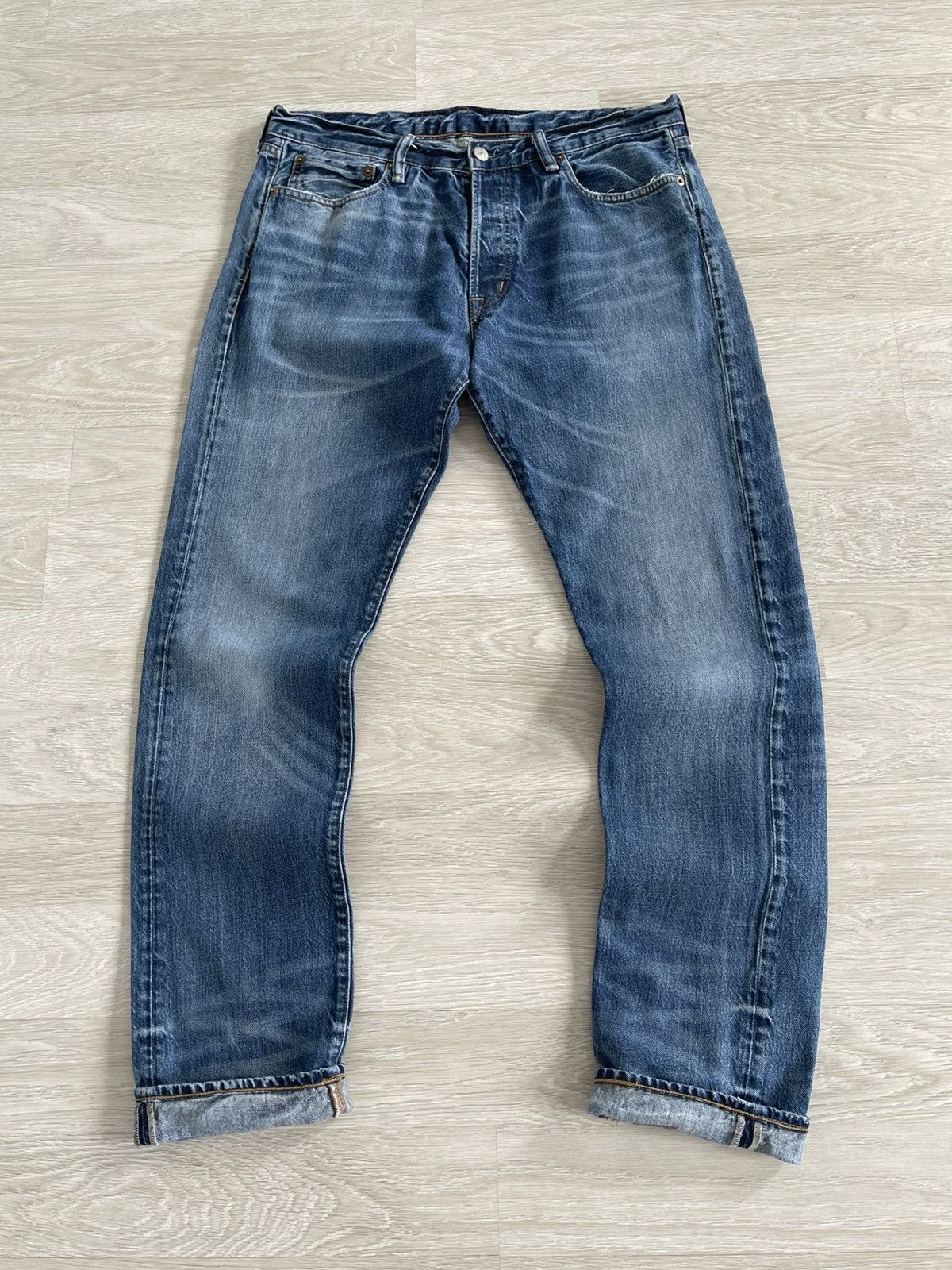 Denim & Supply Ralph Lauren Denim And Supply Ralph Lauren Faded Denim Slim Skinny Jeans Size US 36 / EU 52 - 6 Thumbnail